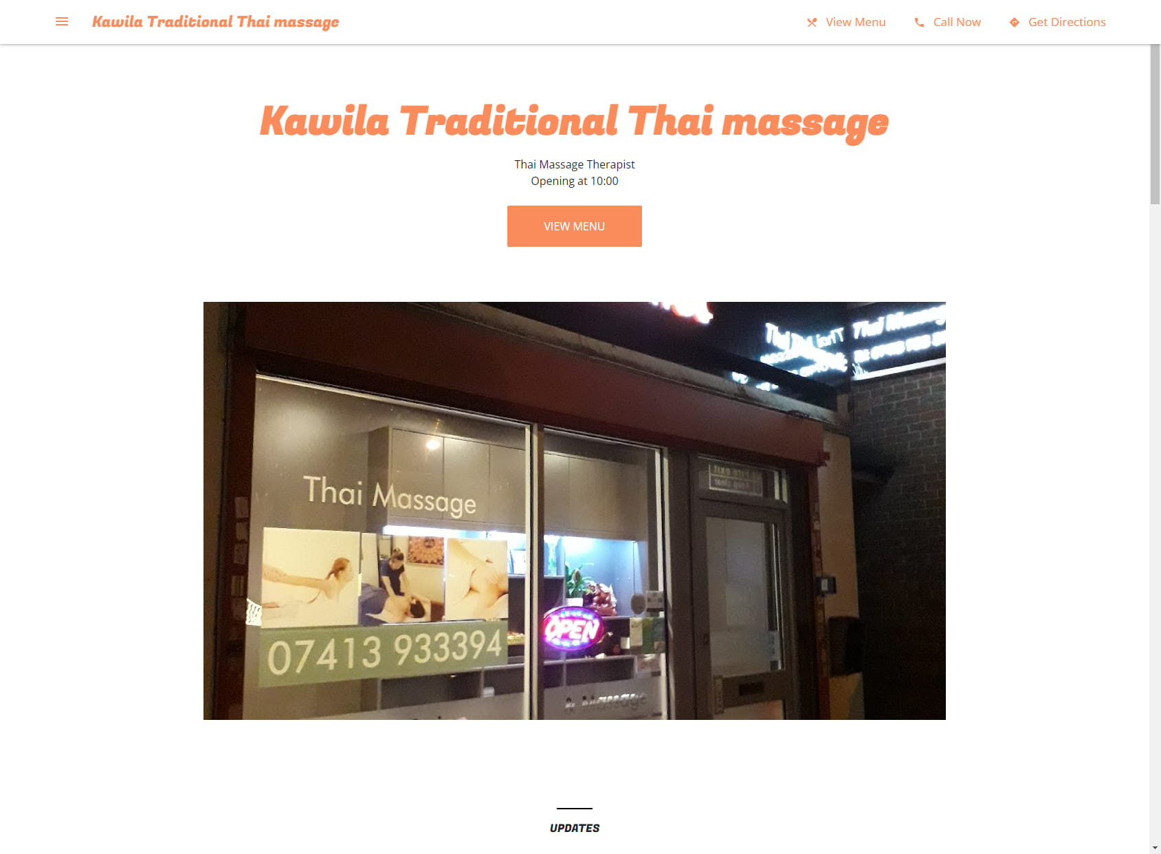 Kawila Traditional Thai massage