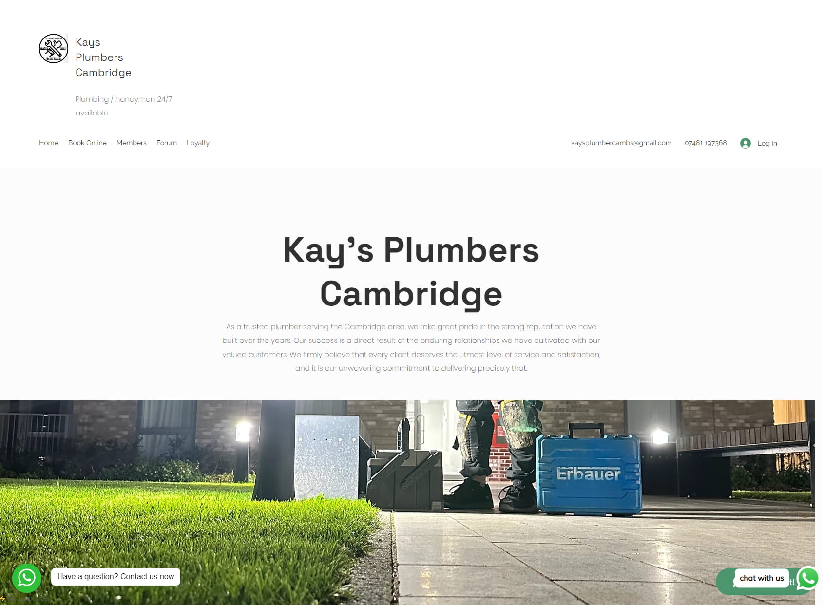 Kays Plumber Cambridge
