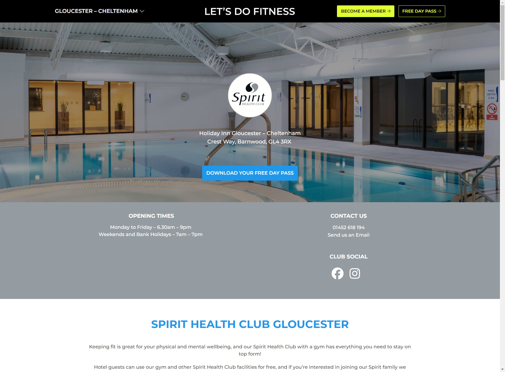 Spirit Health & Fitness Club