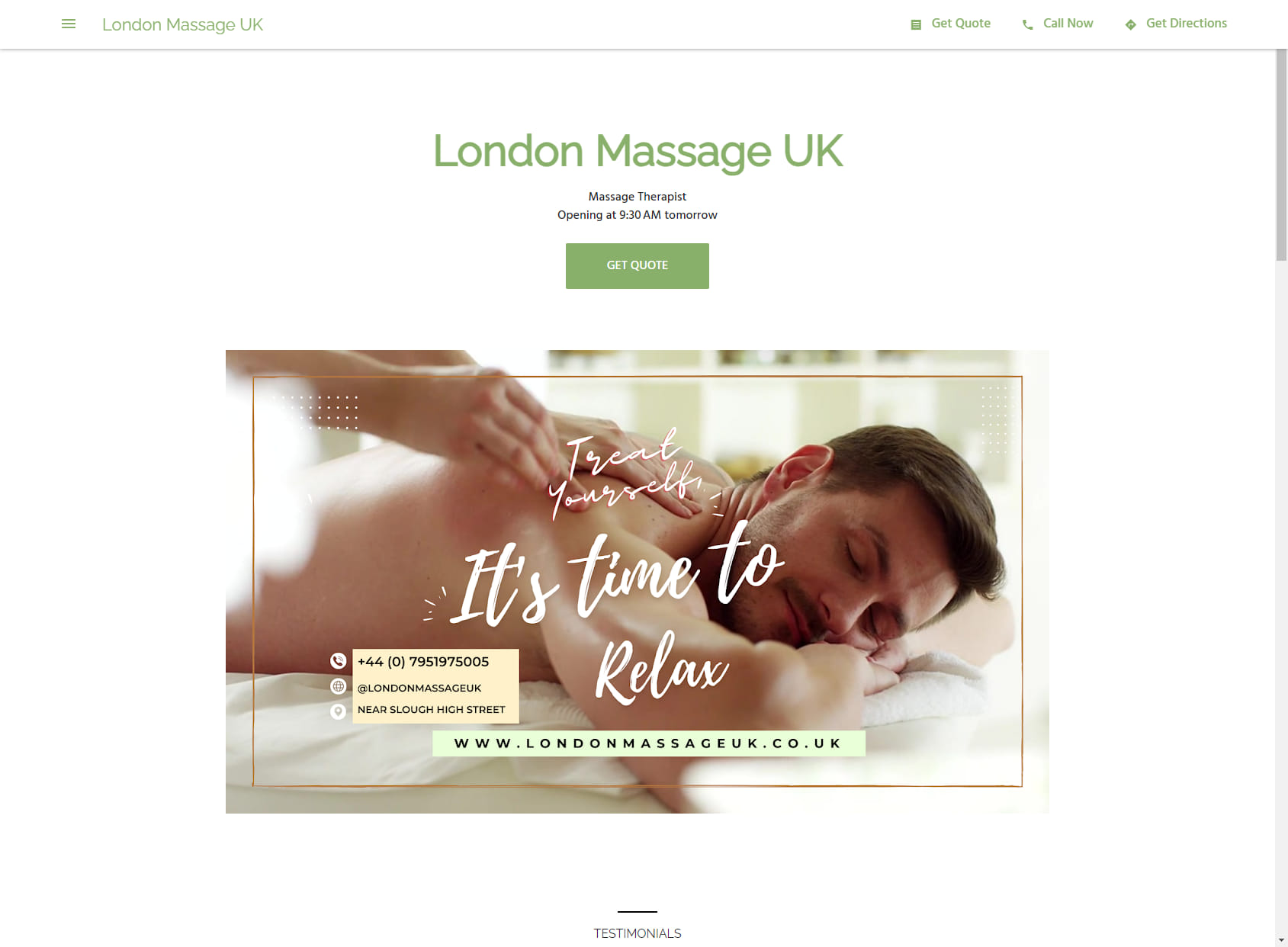 London Massage UK