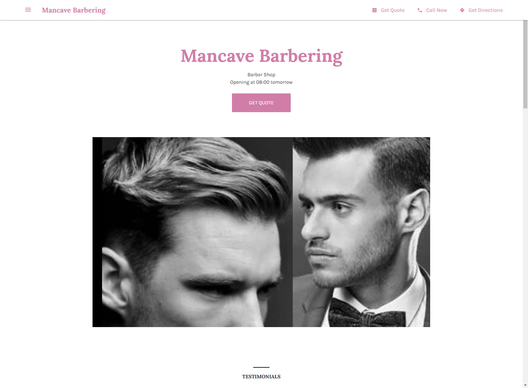 Mancave Barbering