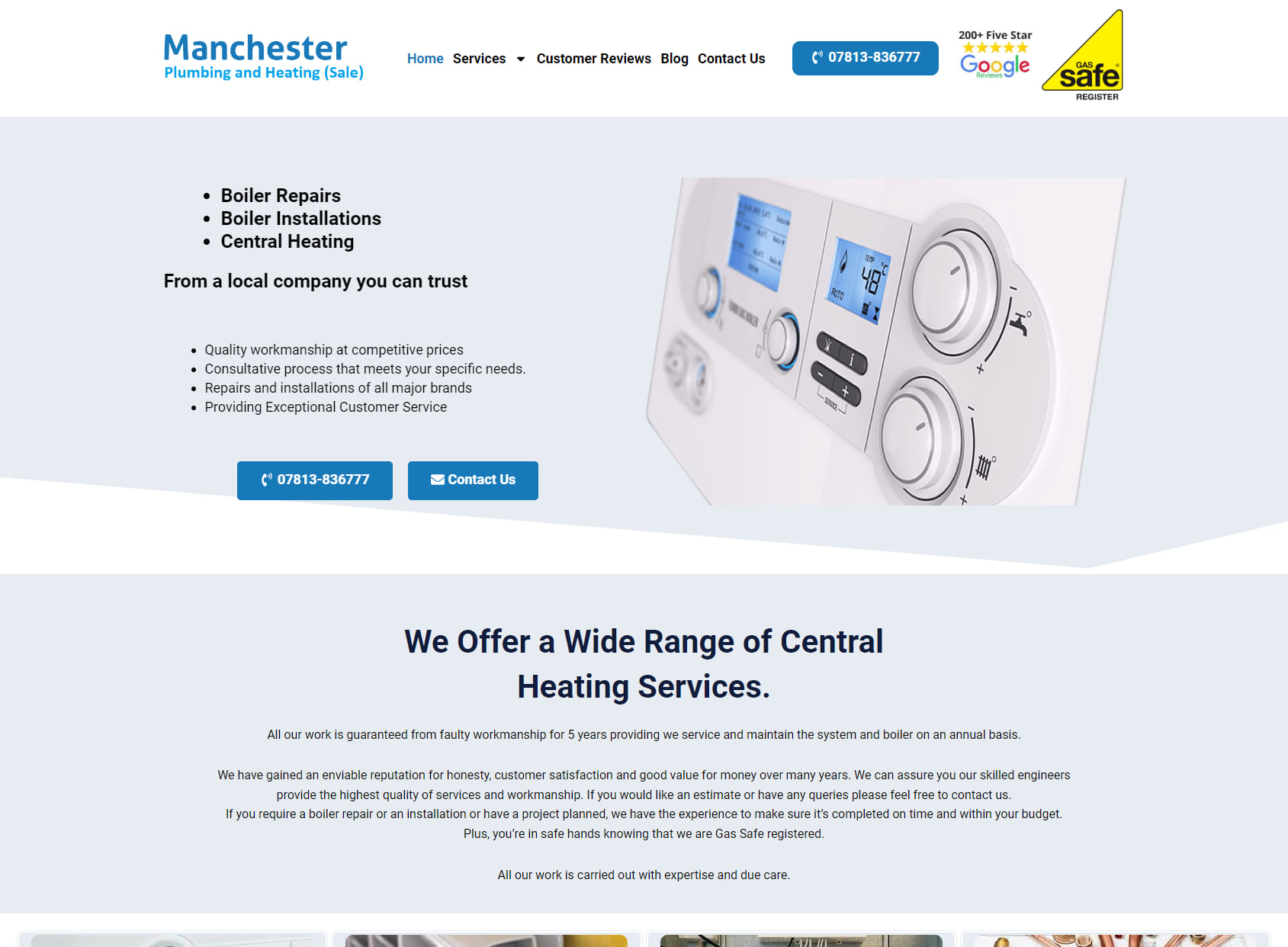 Manchester Plumbing and Heating (Sale).