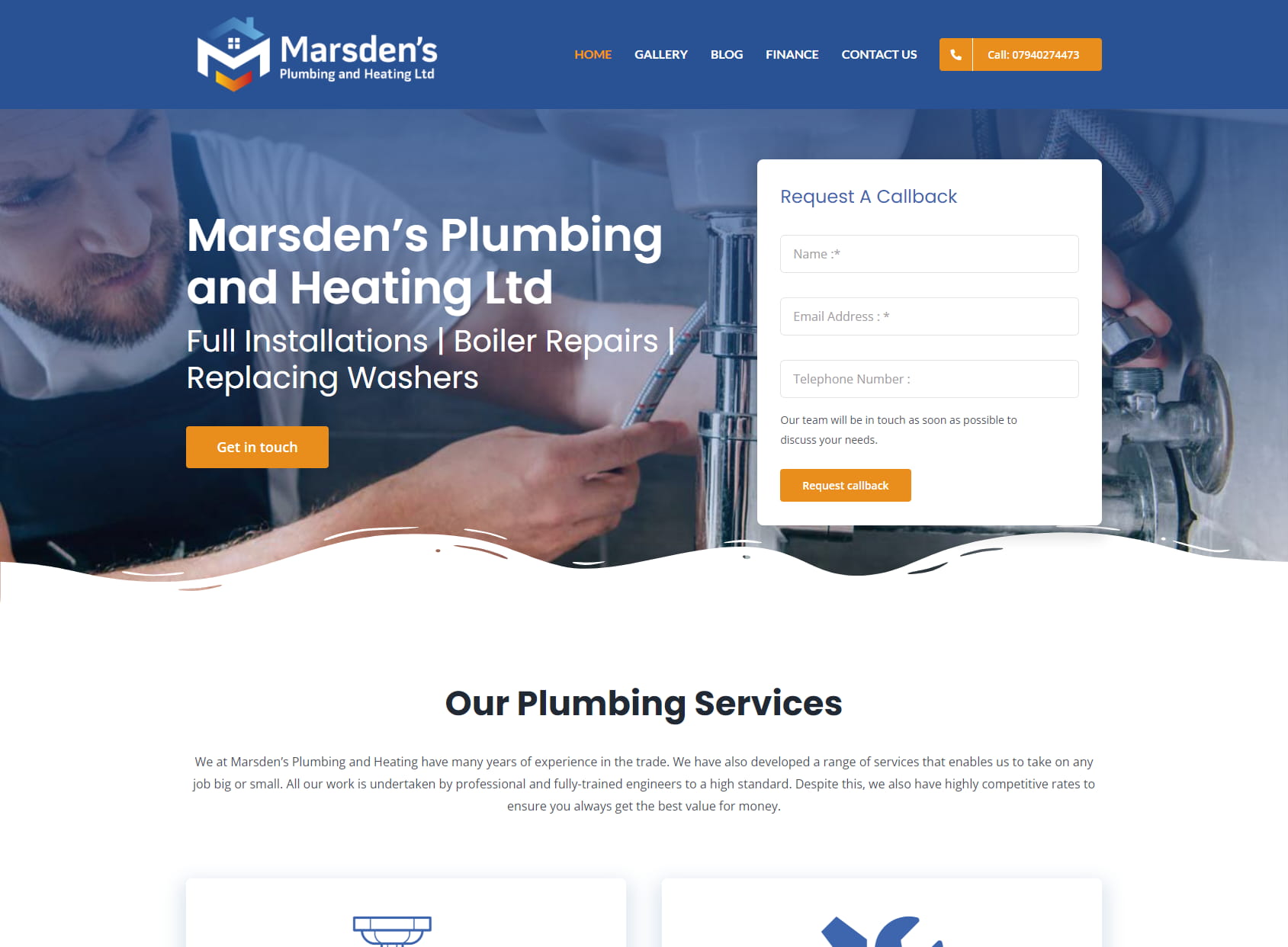 Marsdens Plumbing & Heating Ltd