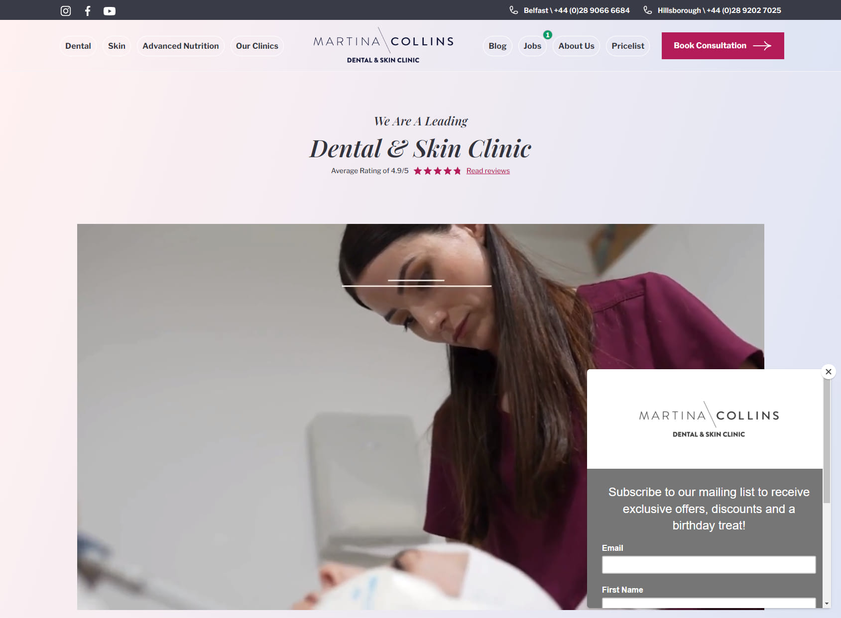 Martina Collins Dental & Skin Clinic - (Private Dentist Belfast | Cosmetic Dentist Belfast | Botox Belfast)