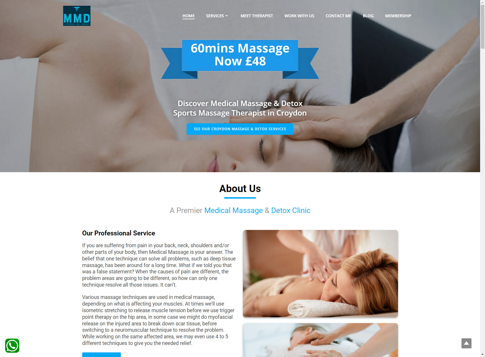 Medical Massage and Detox Croydon - Colon Hydrotherapy Treatment