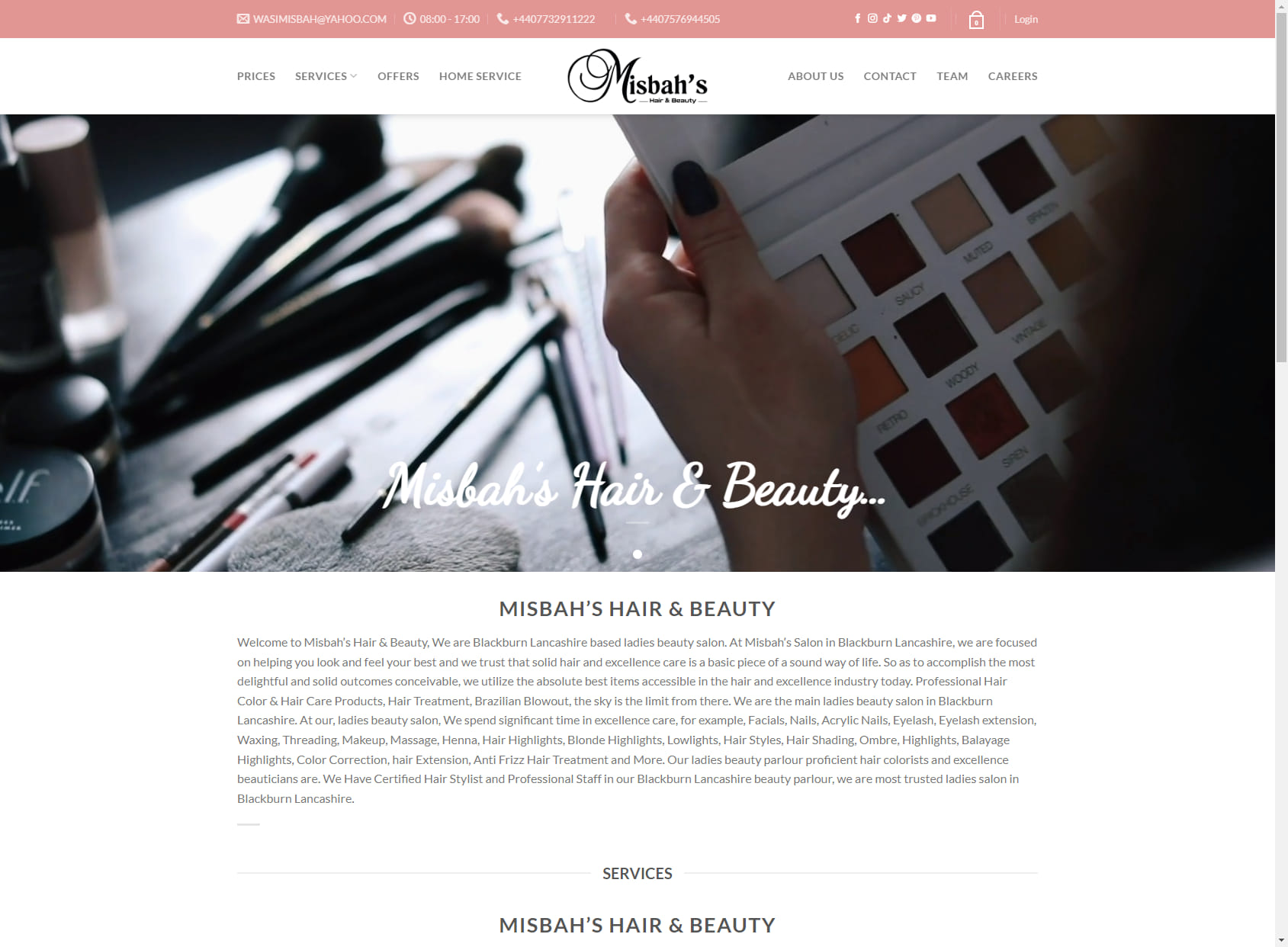 Misbahs Hair & Beauty Ltd