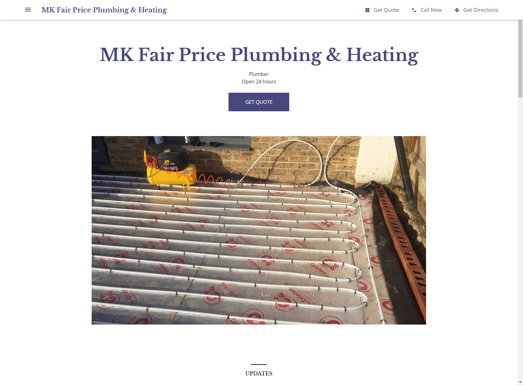 MK Fair Price Plumbing & Heating