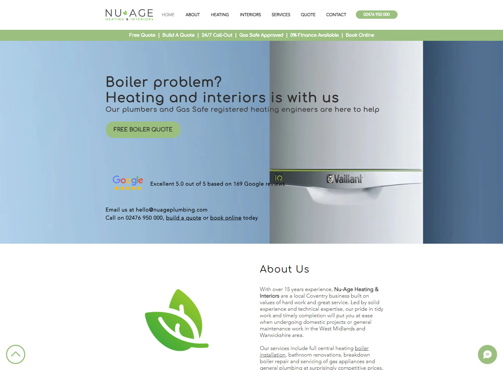 Nu Age Heating & Interiors Ltd