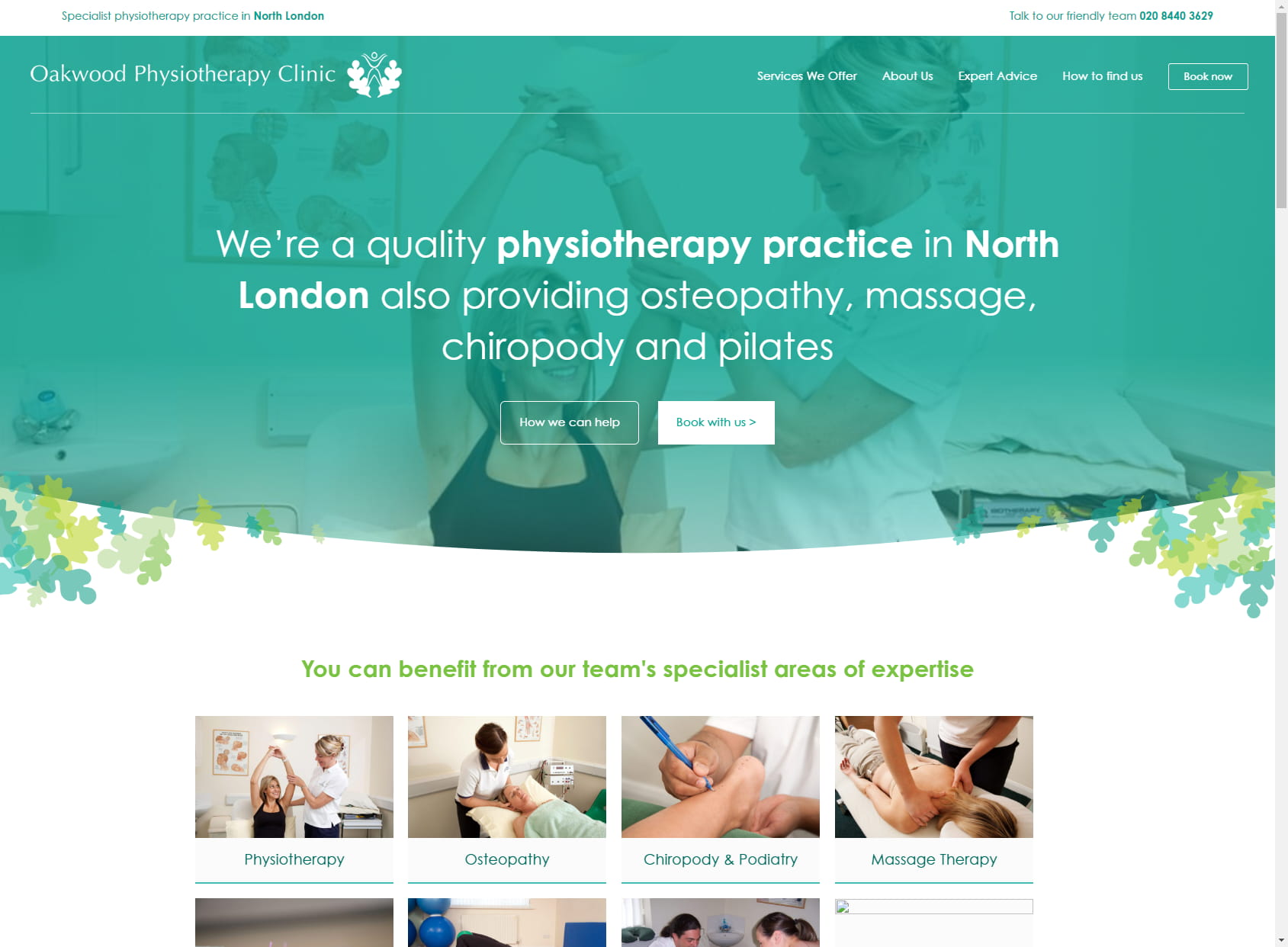 Oakwood Physiotherapy Clinic - Physio in Enfield Southgate