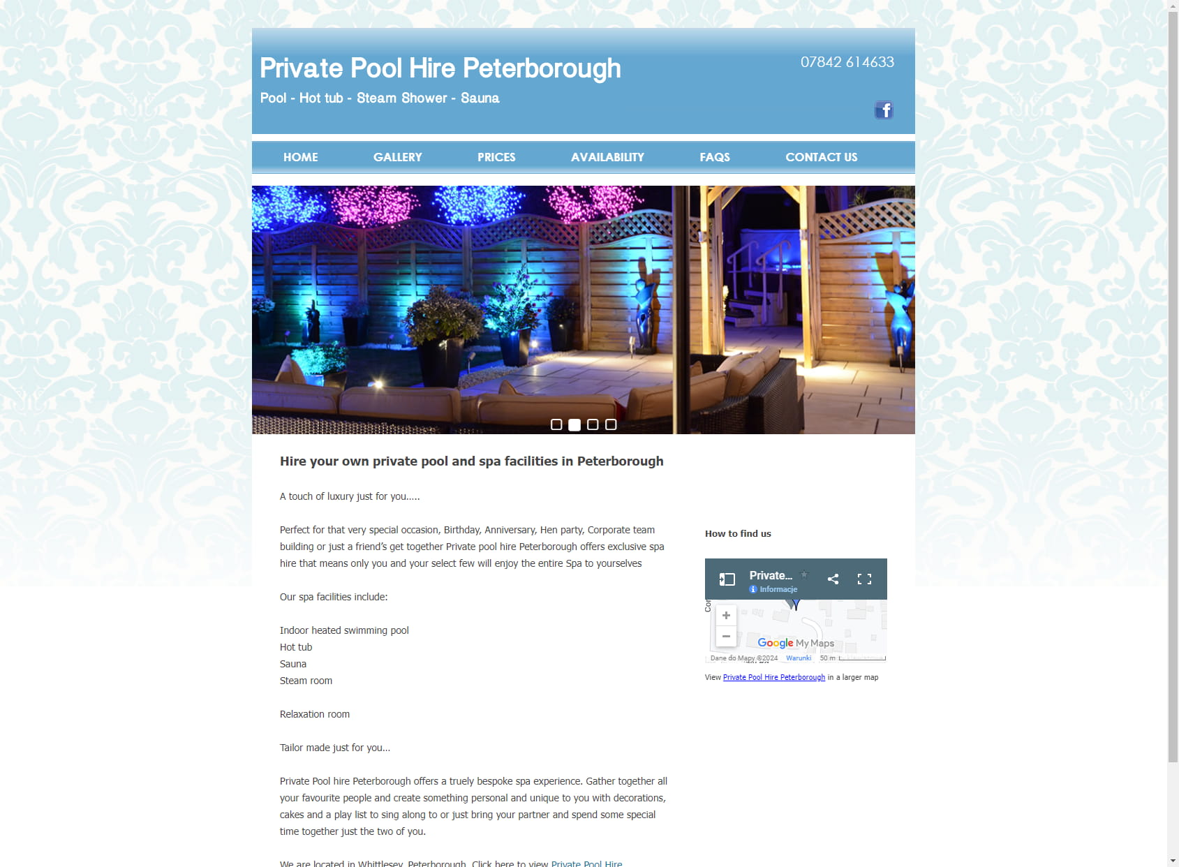 Private Pool Hire - Peterborough