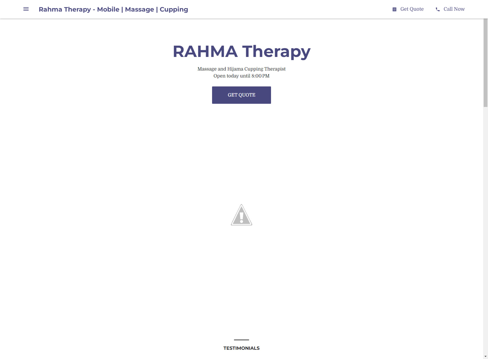 Rahma Therapy - Mobile | Massage | Cupping