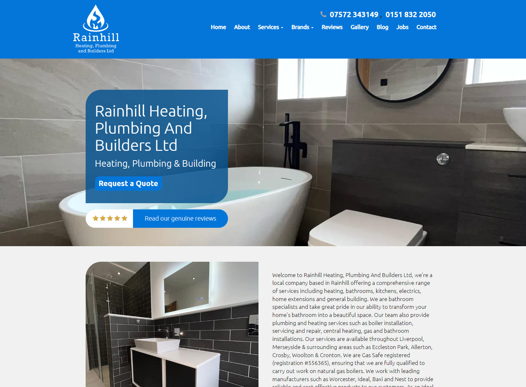 Rainhill Heating Plumbing and Builders Ltd