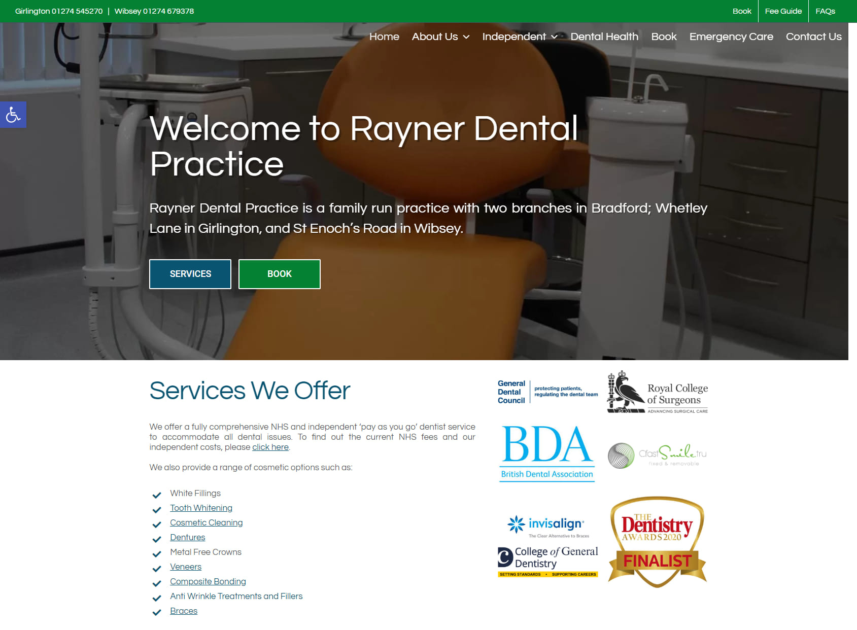 Rayner Dental Practice Wibsey