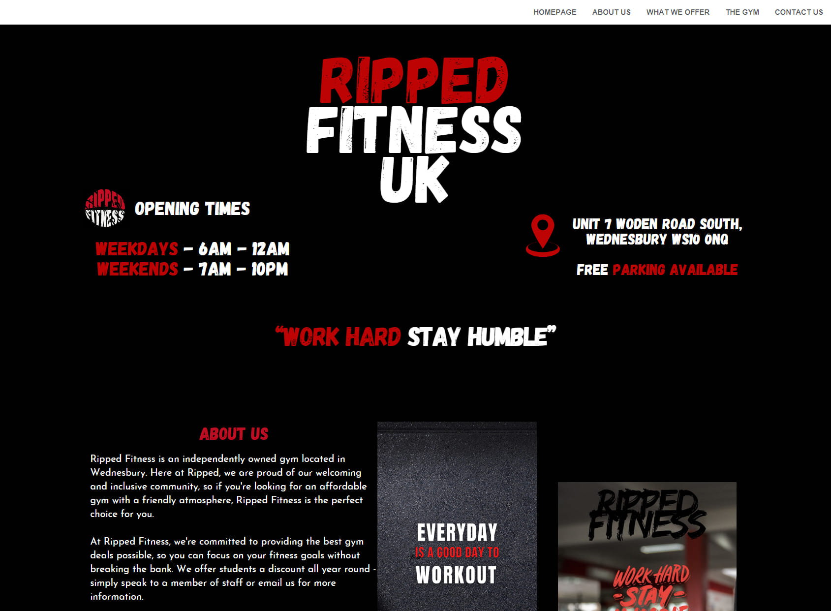 Ripped Fitness Gym UK