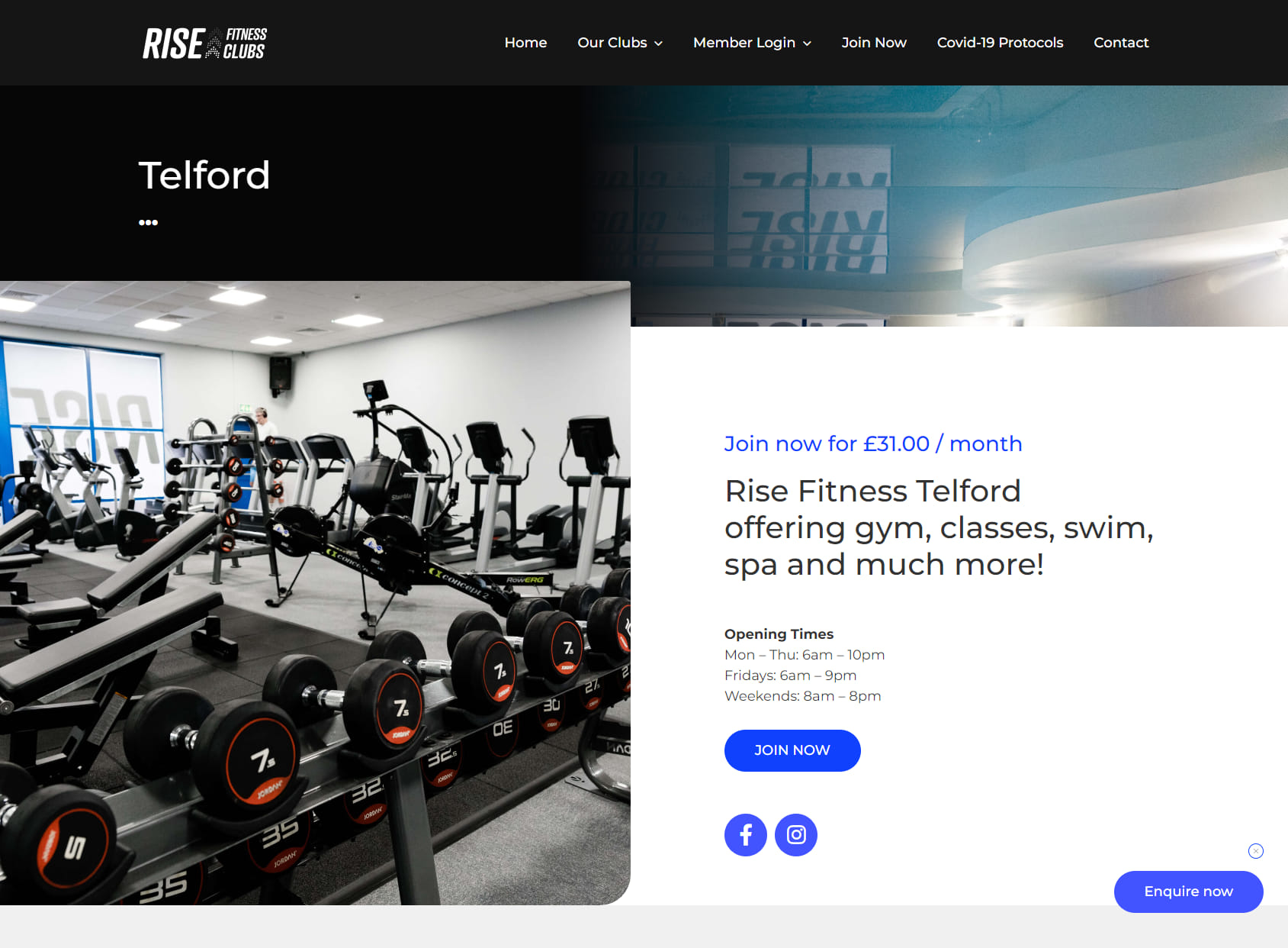 Rise Fitness Telford