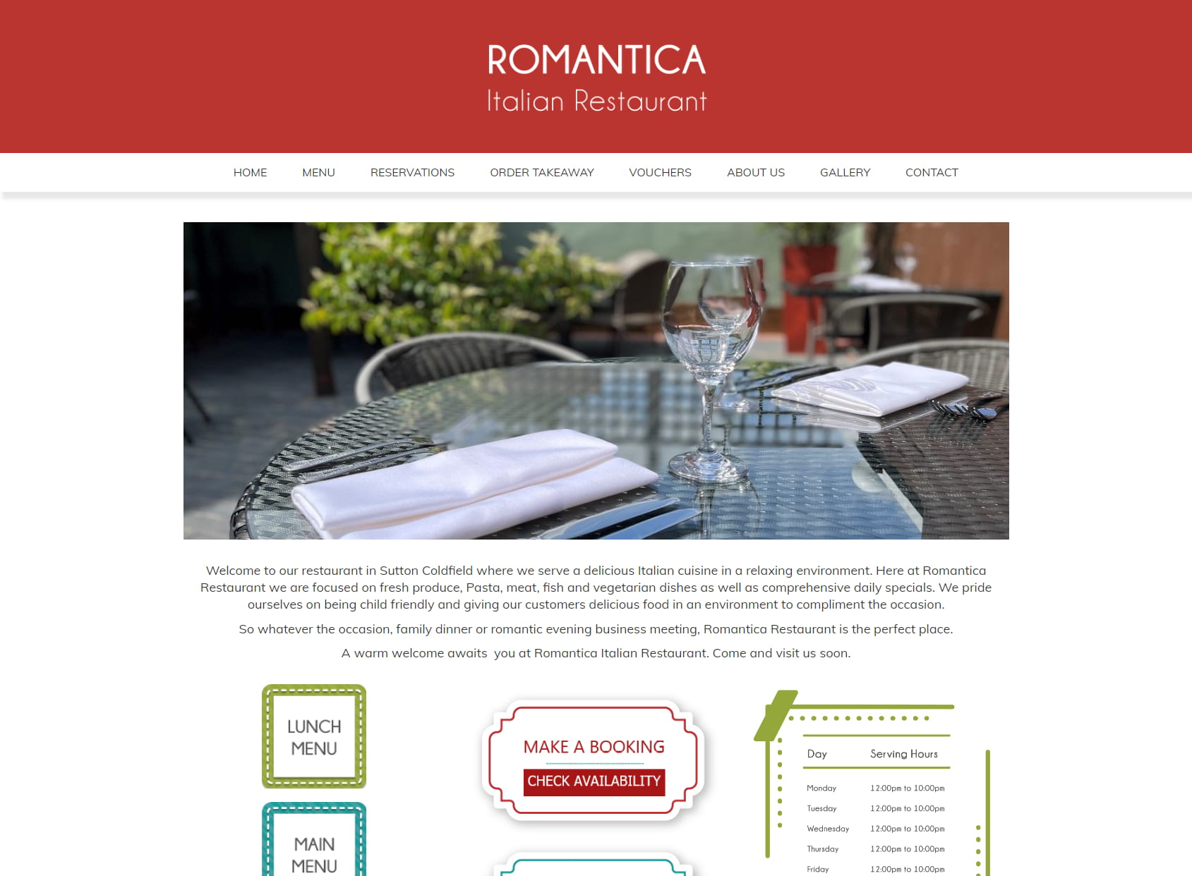 Romantica Italian Restaurant