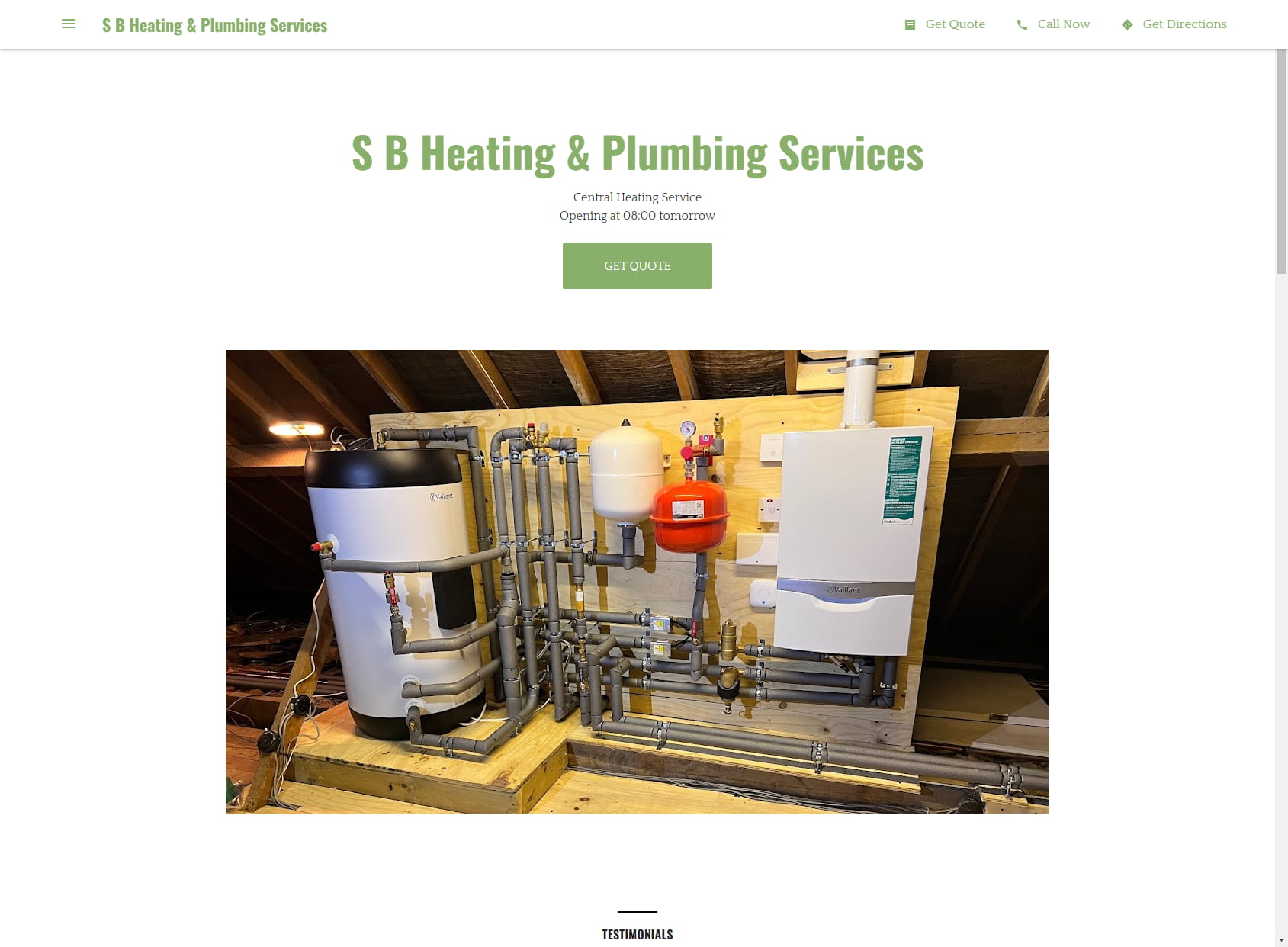 S B Heating & Plumbing Services