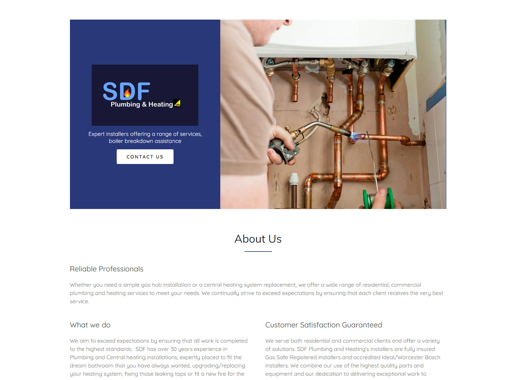 SDF Plumbing & Heating