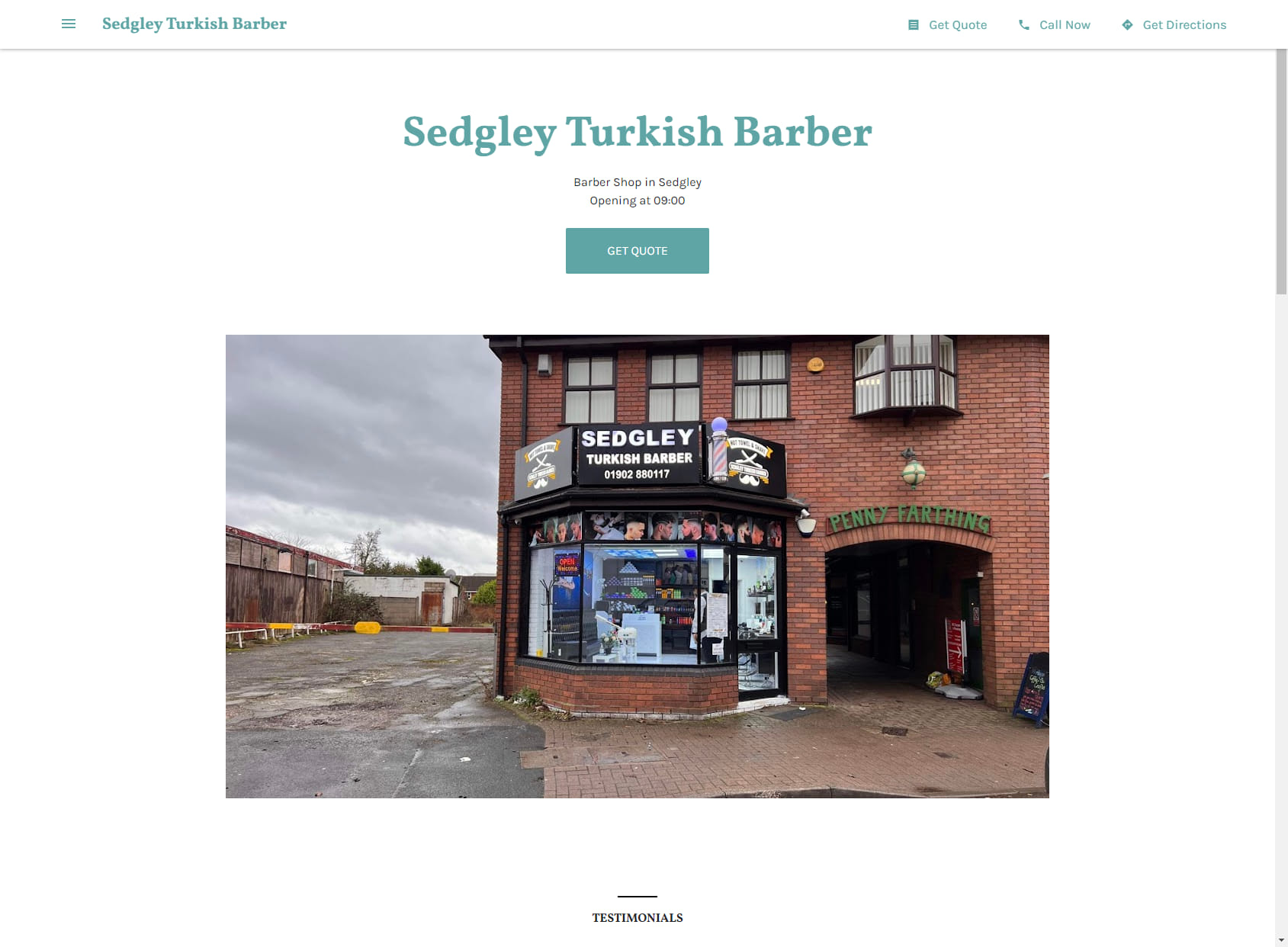 Sedgley Turkish Barber