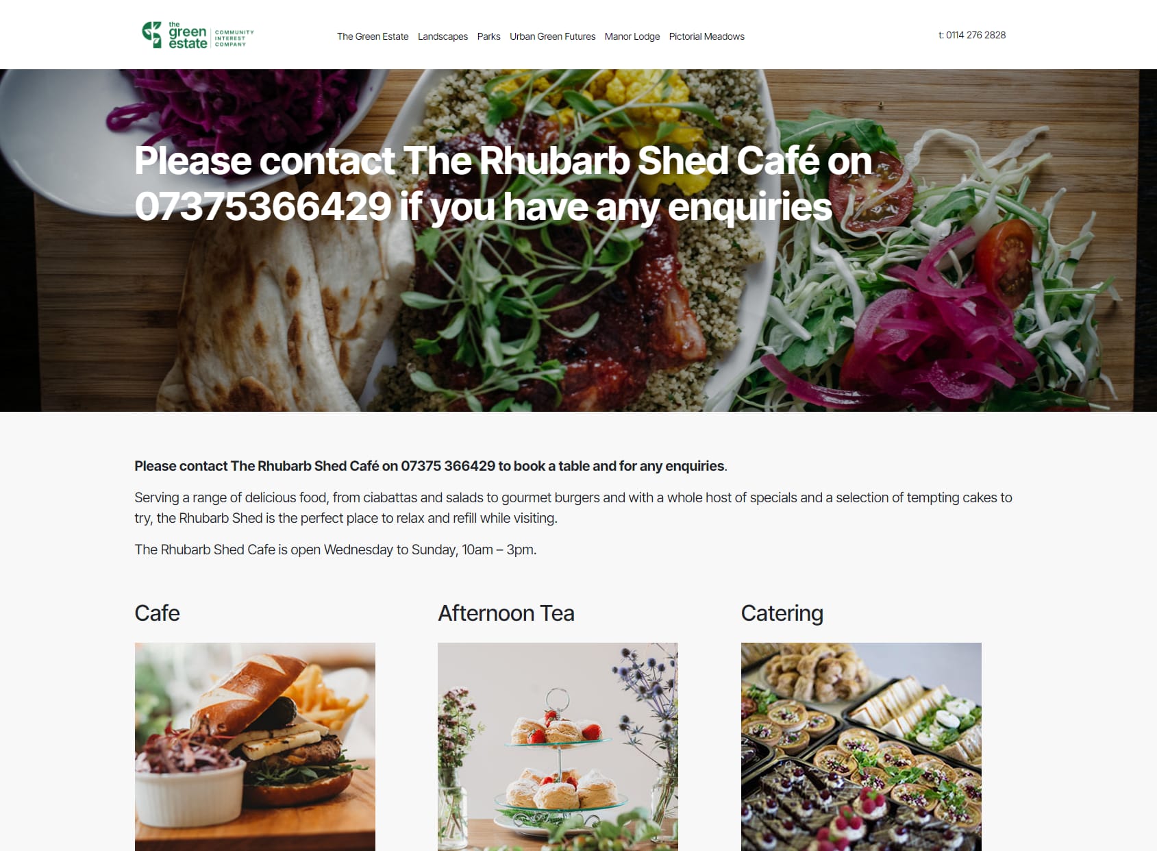 The Rhubarb Shed Cafe