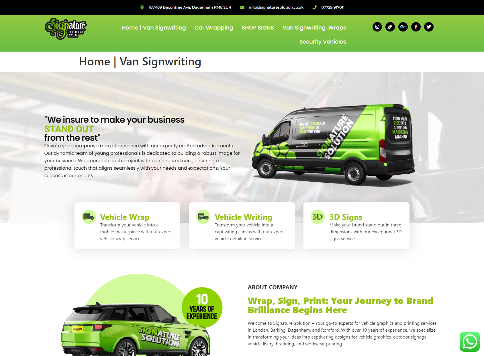 SIGNature Solution ( Car Wrapping | Signs | Printing )