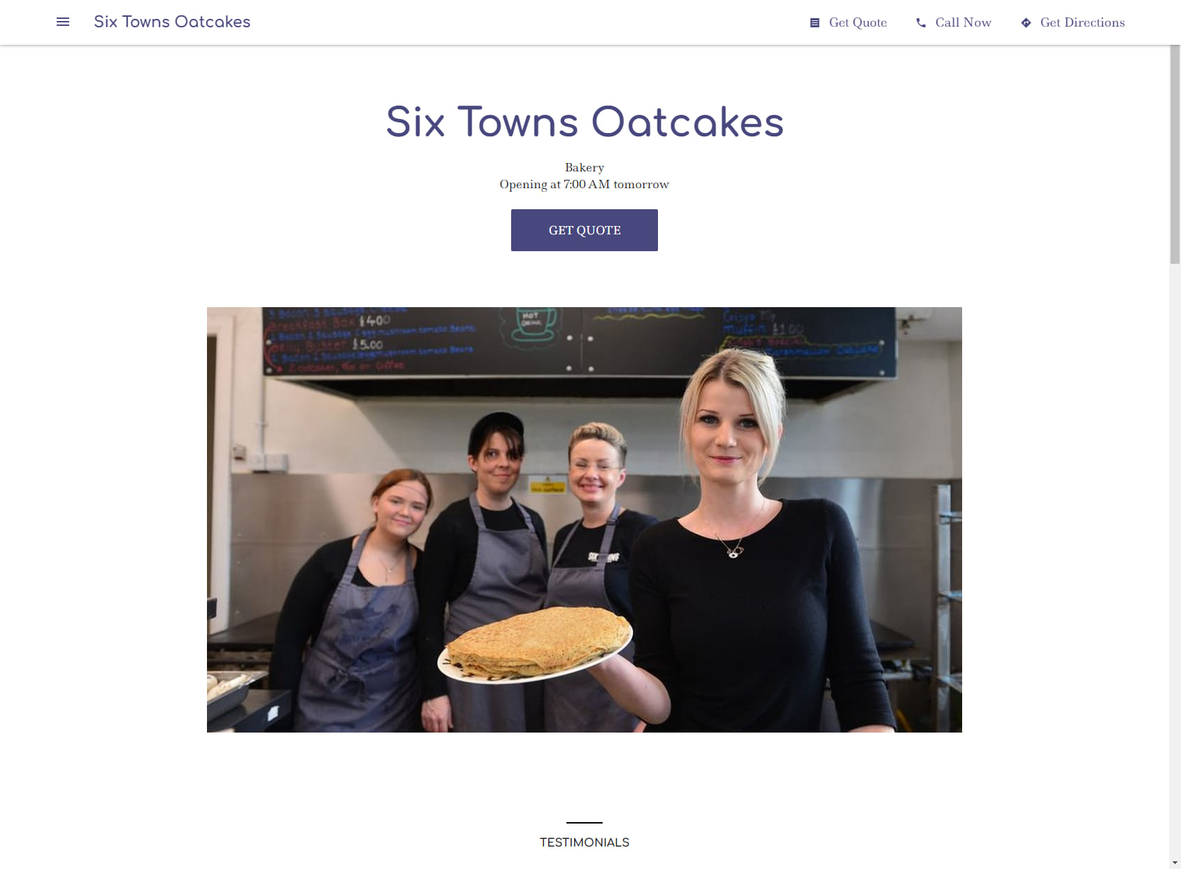 Six Towns Oatcakes