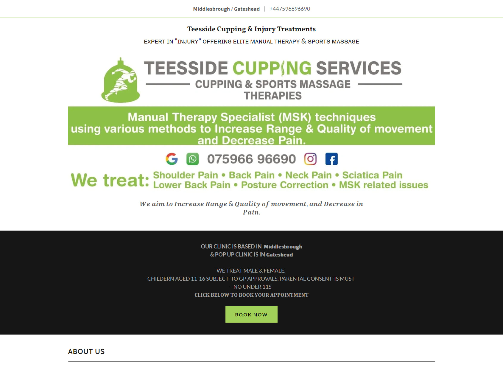 Teesside Cupping & Injury Treatments
