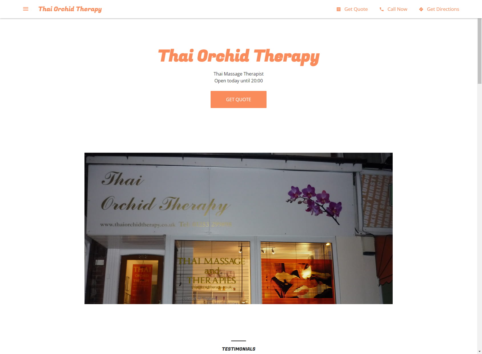 Thai Orchid Therapy