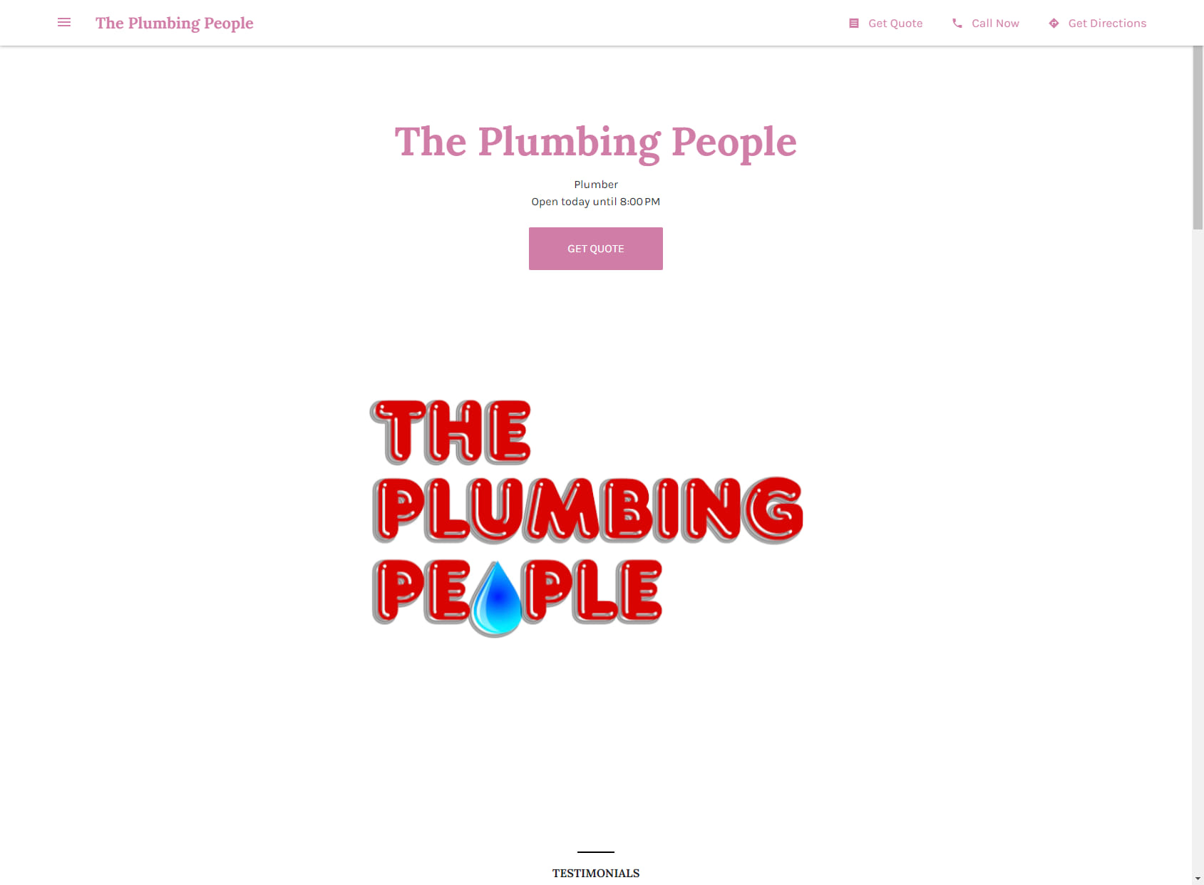 The Plumbing People