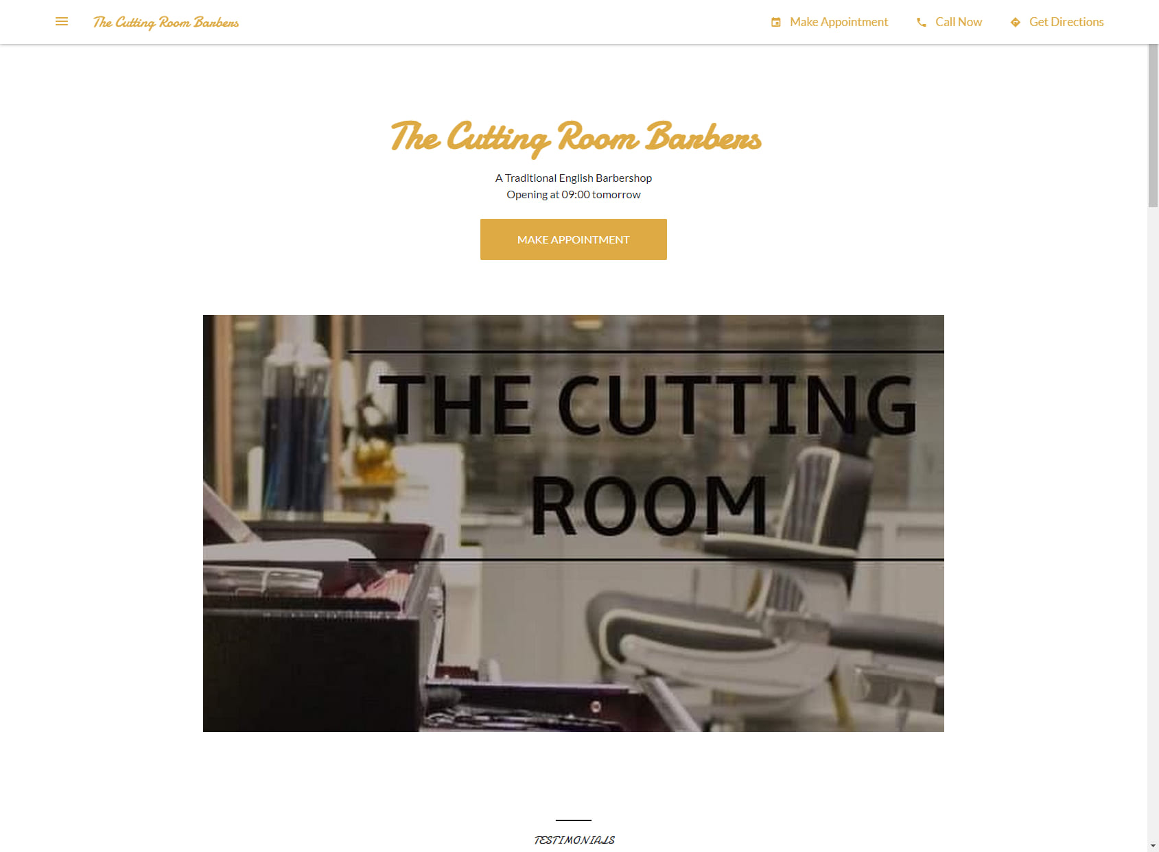 The Cutting Room Barbers