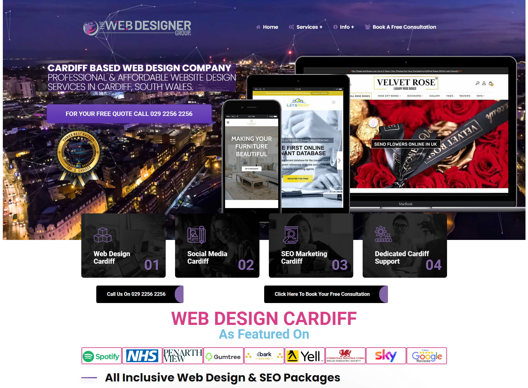 Cardiff Web Designers - The Web Designer Group Cardiff