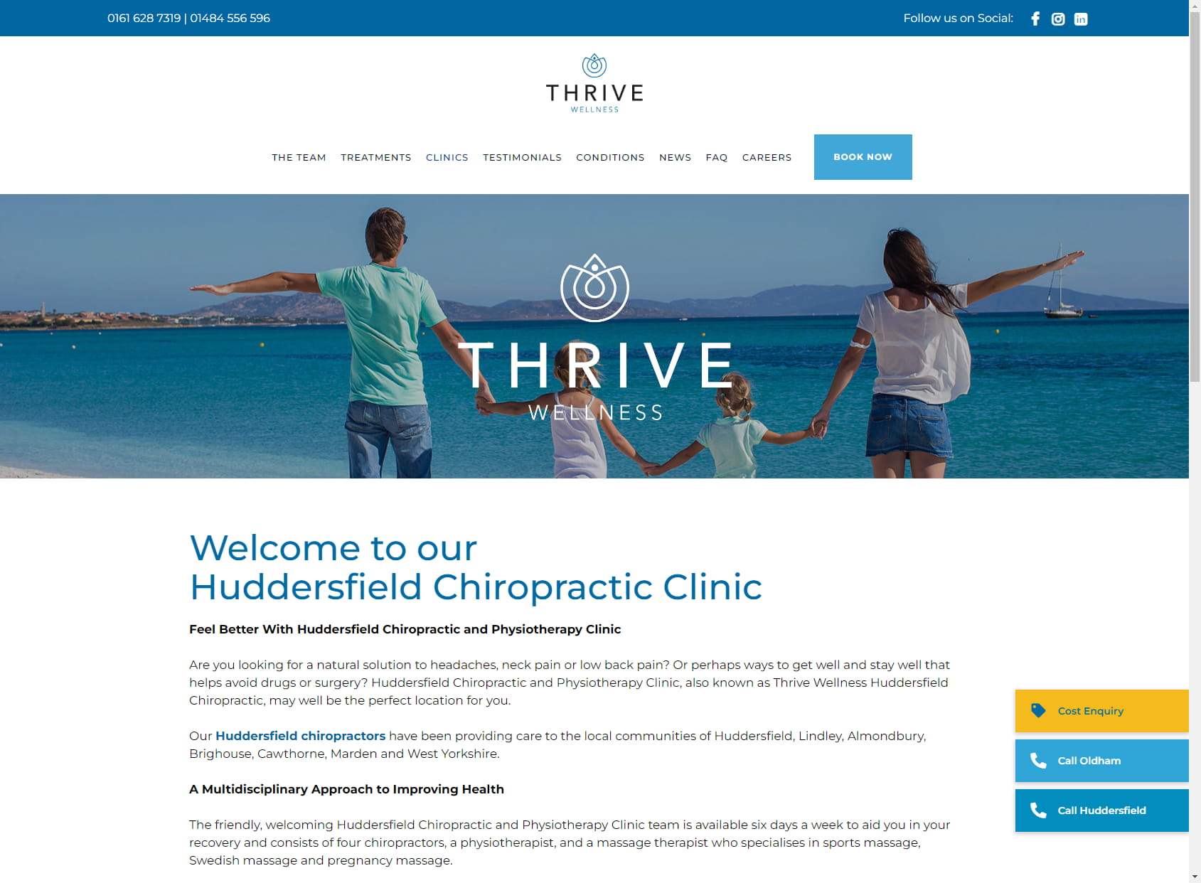 Thrive Wellness Huddersfield Chiropractic