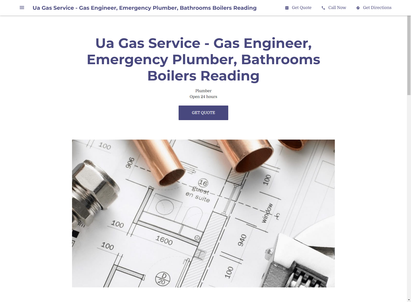Ua Gas Service - Gas Engineer, Emergency Plumber, Bathrooms Boilers Reading