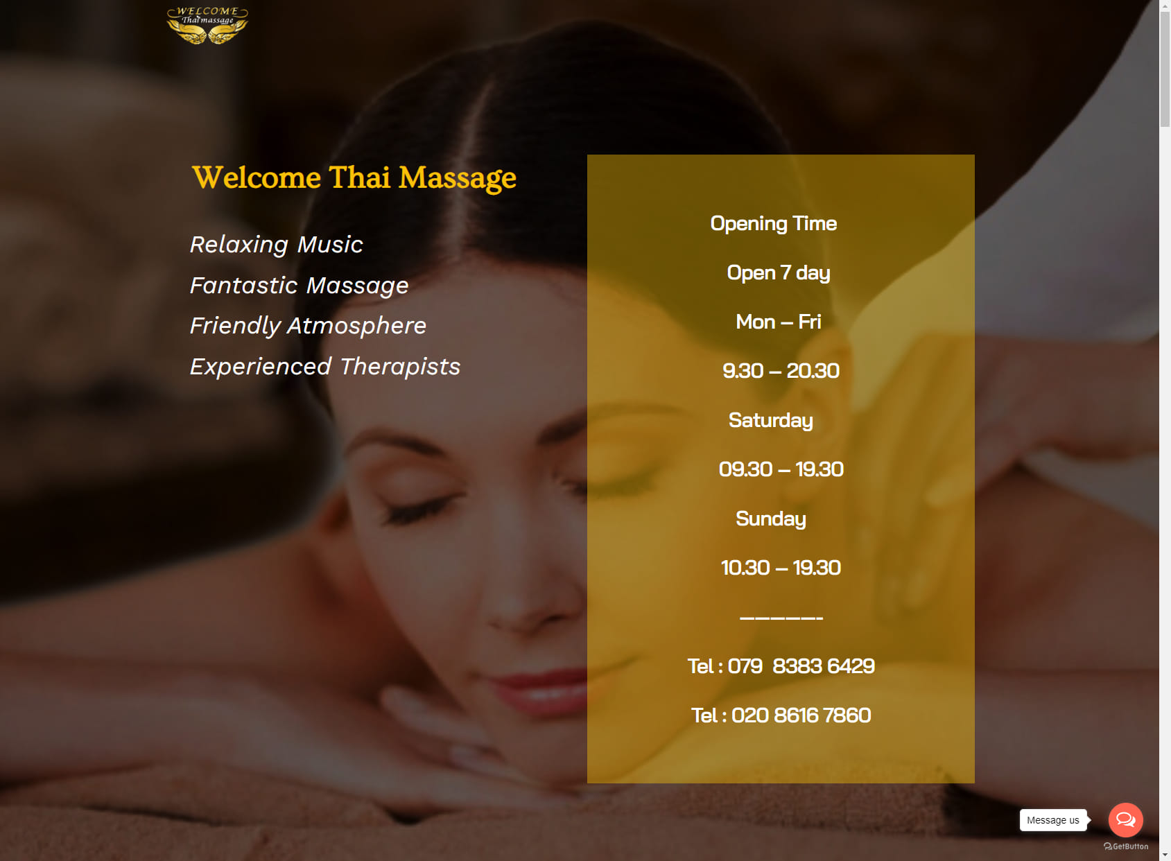 Welcome Thai Massage