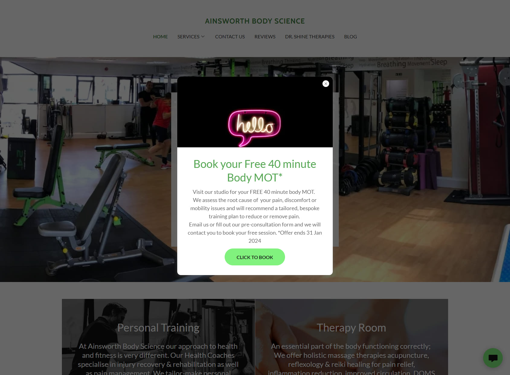 Ainsworth Body Science