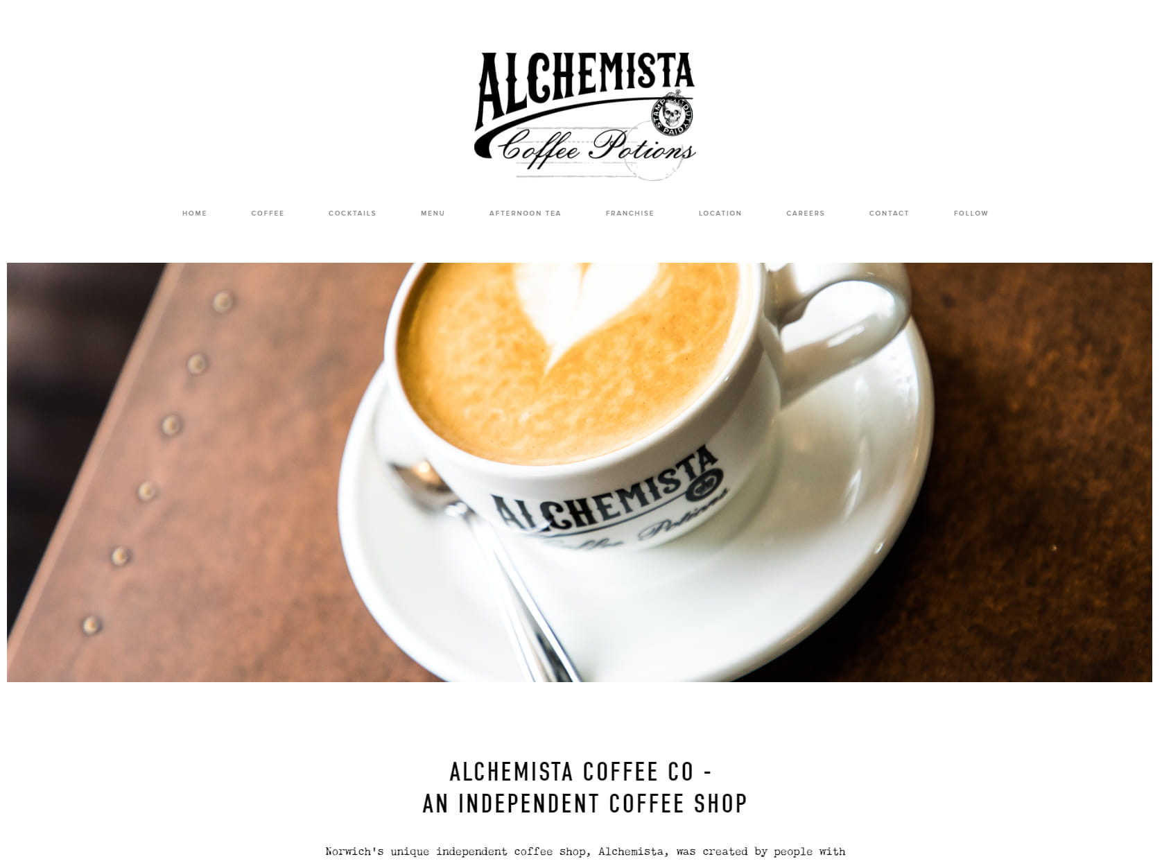 Alchemista Coffee Potions