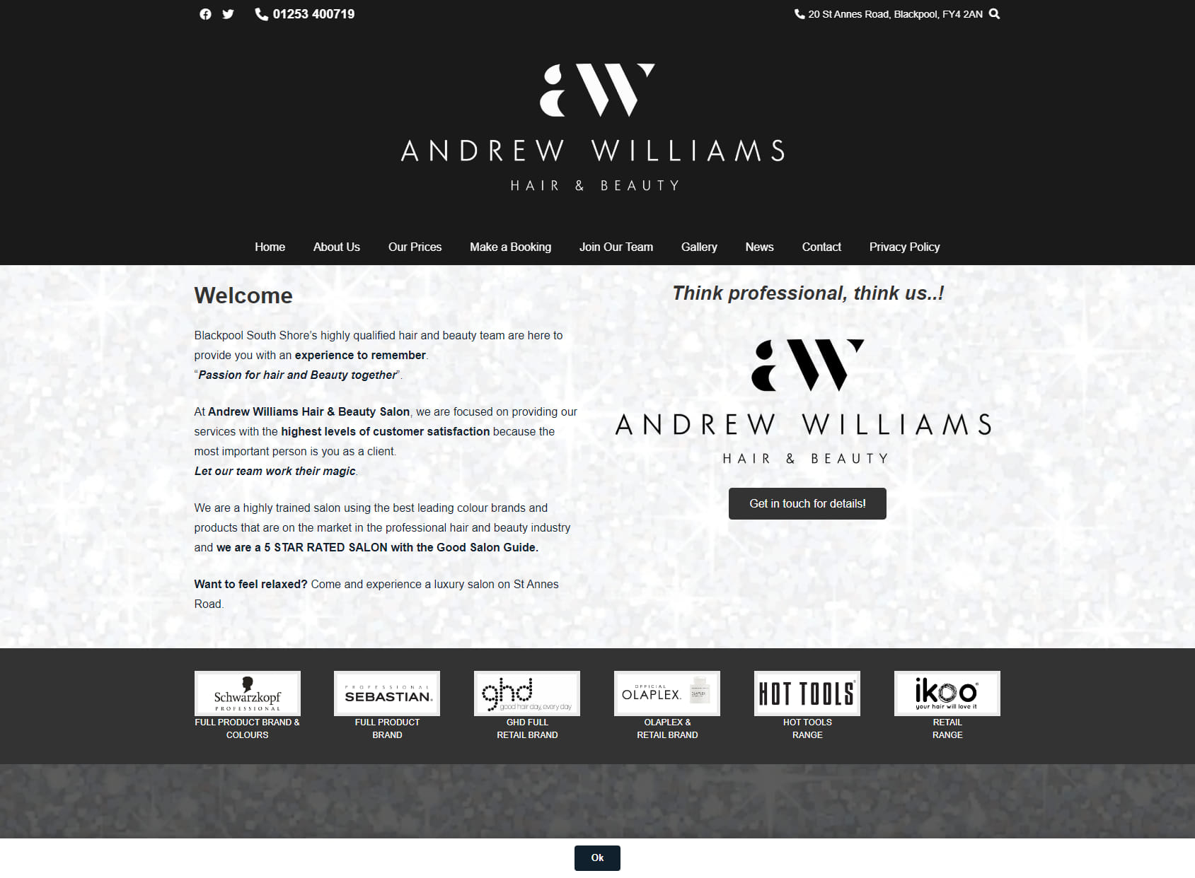 Andrew williams - Hair & Beauty Salon