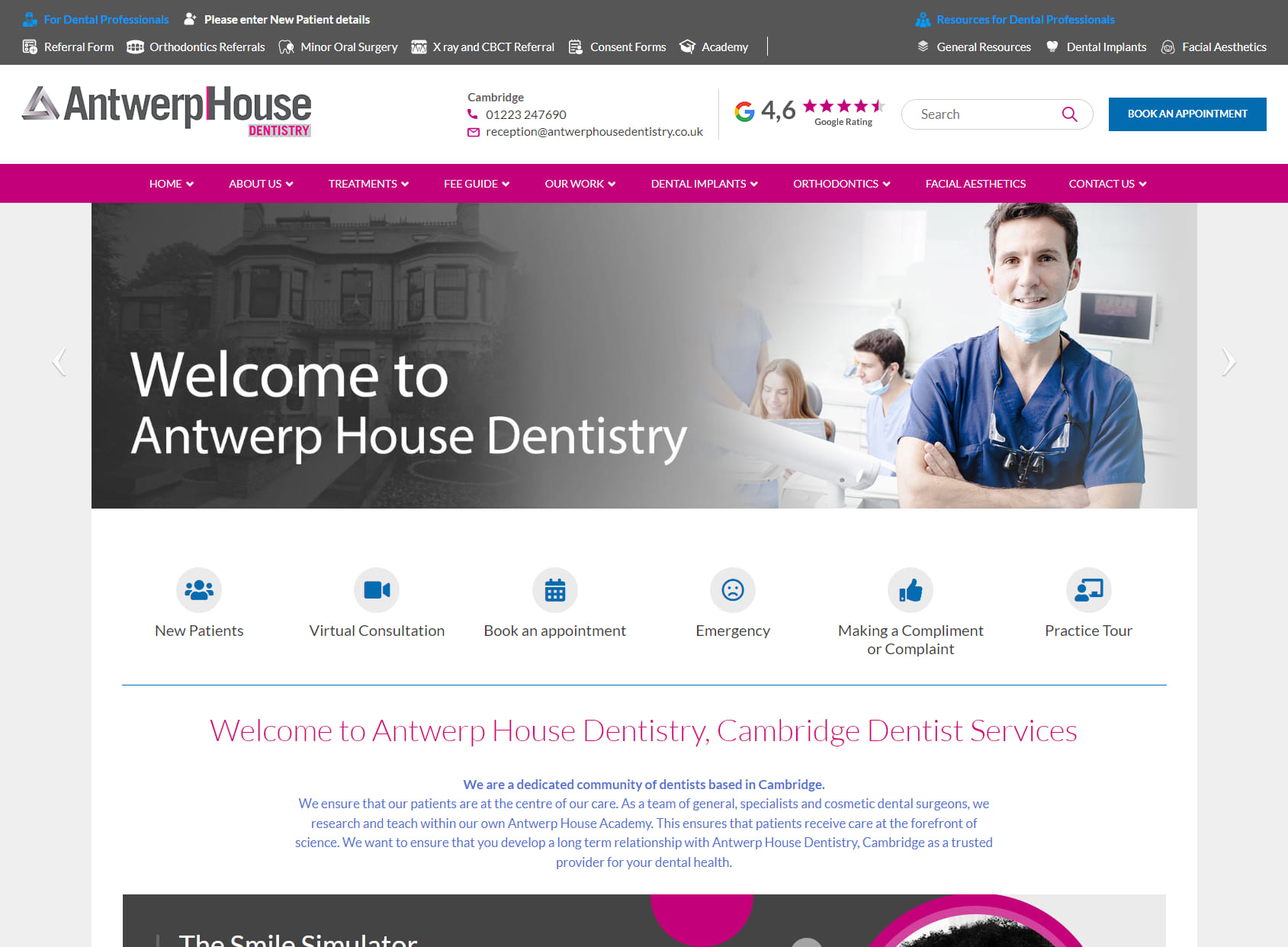 Antwerp House Dentistry Cambridge