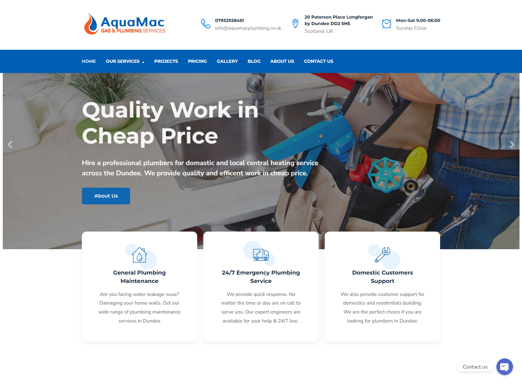 AquaMac Plumbing & Heating Ltd