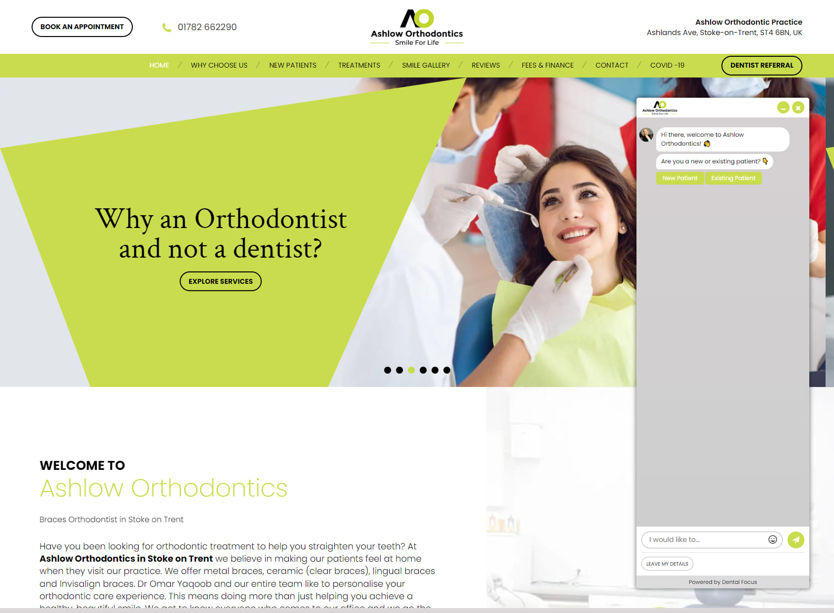 Ashlow Orthodontic Practice