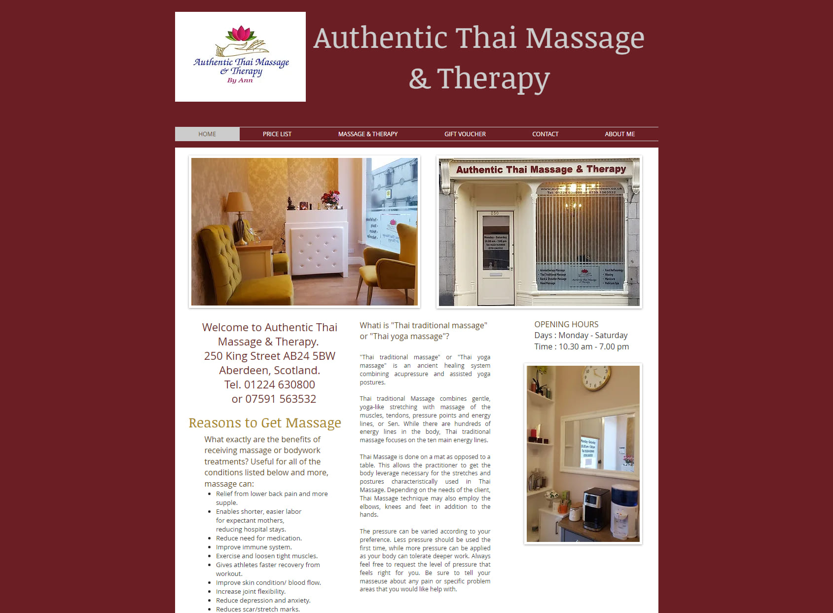 Authentic Thai Massage & Therapy