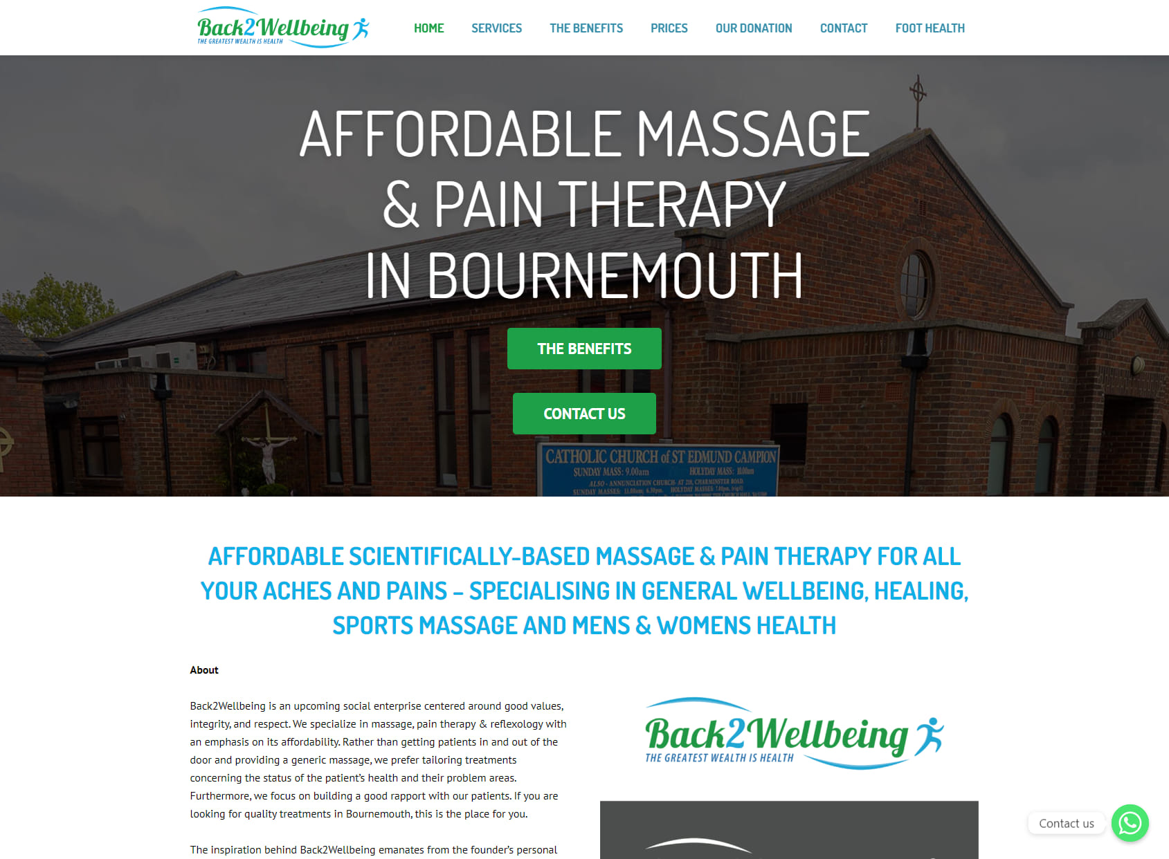 Back 2 Wellbeing - Best Massage & Therapy Services