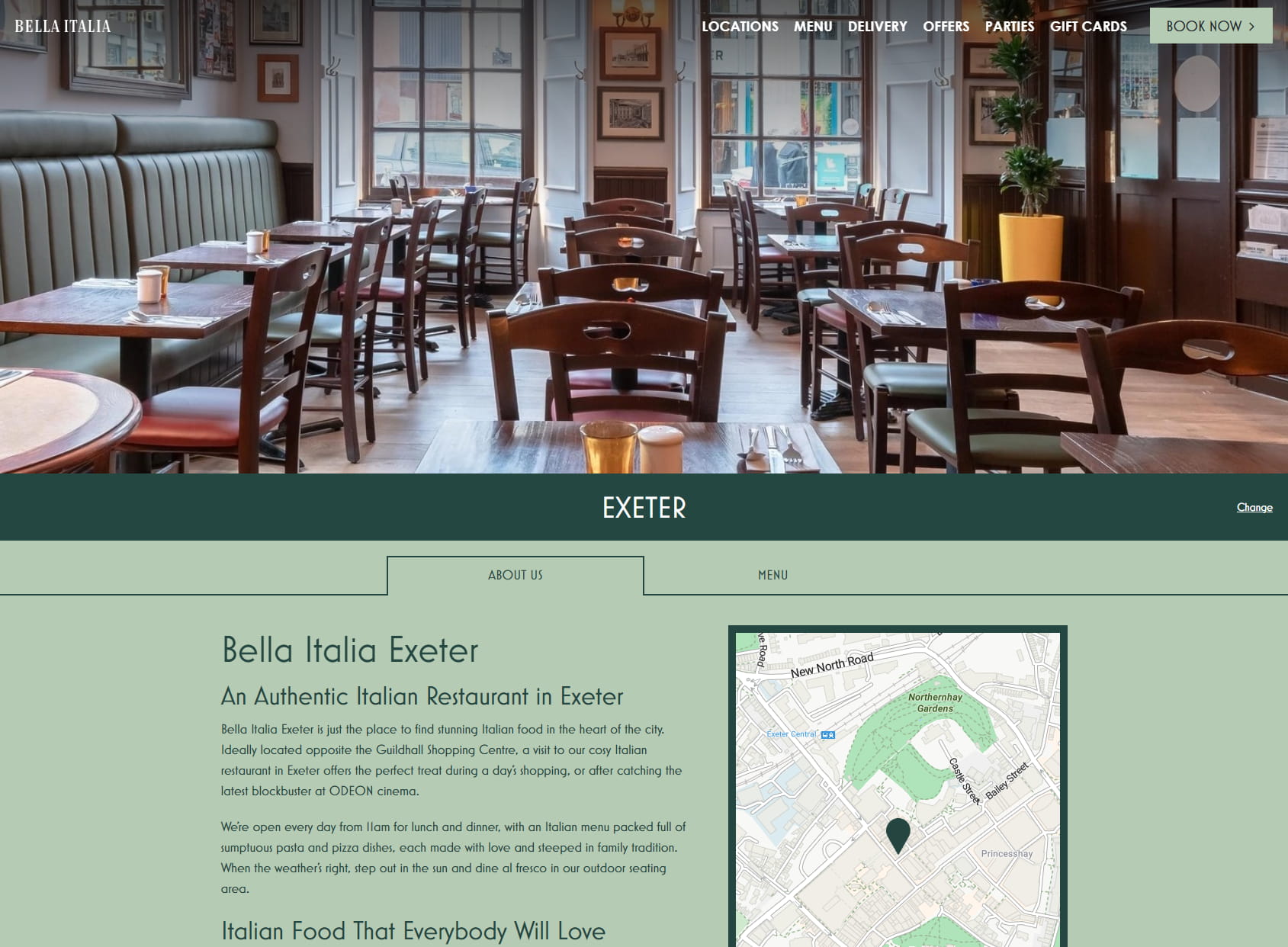 Bella Italia - Exeter