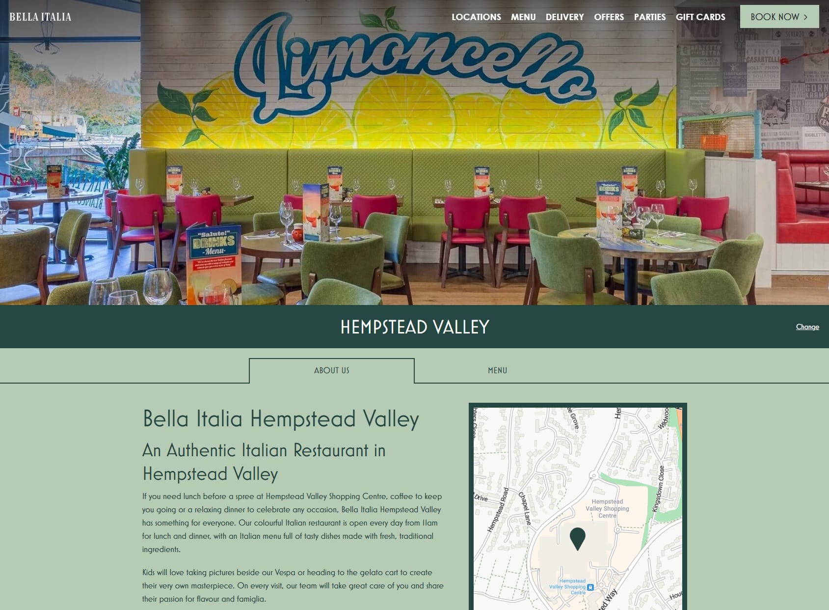 Bella Italia - Hempstead Valley