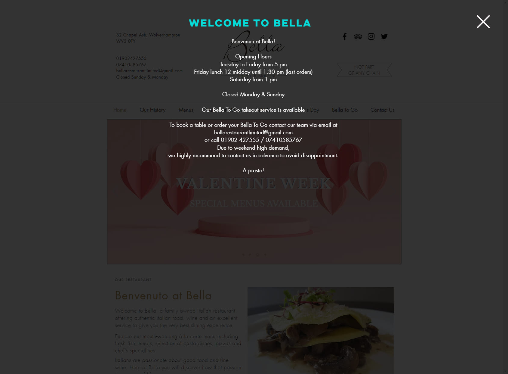 Bella Restaurant Ltd