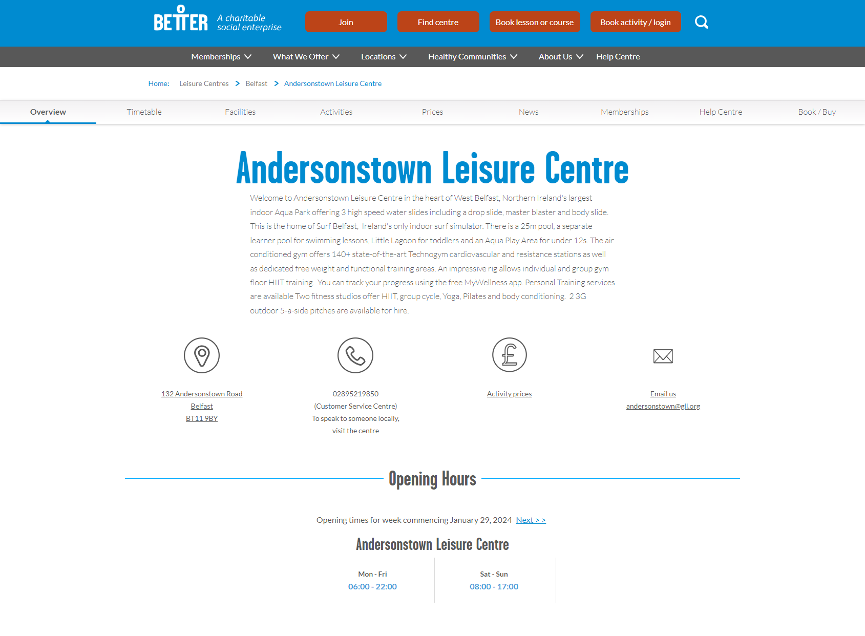 Andersonstown Leisure Centre