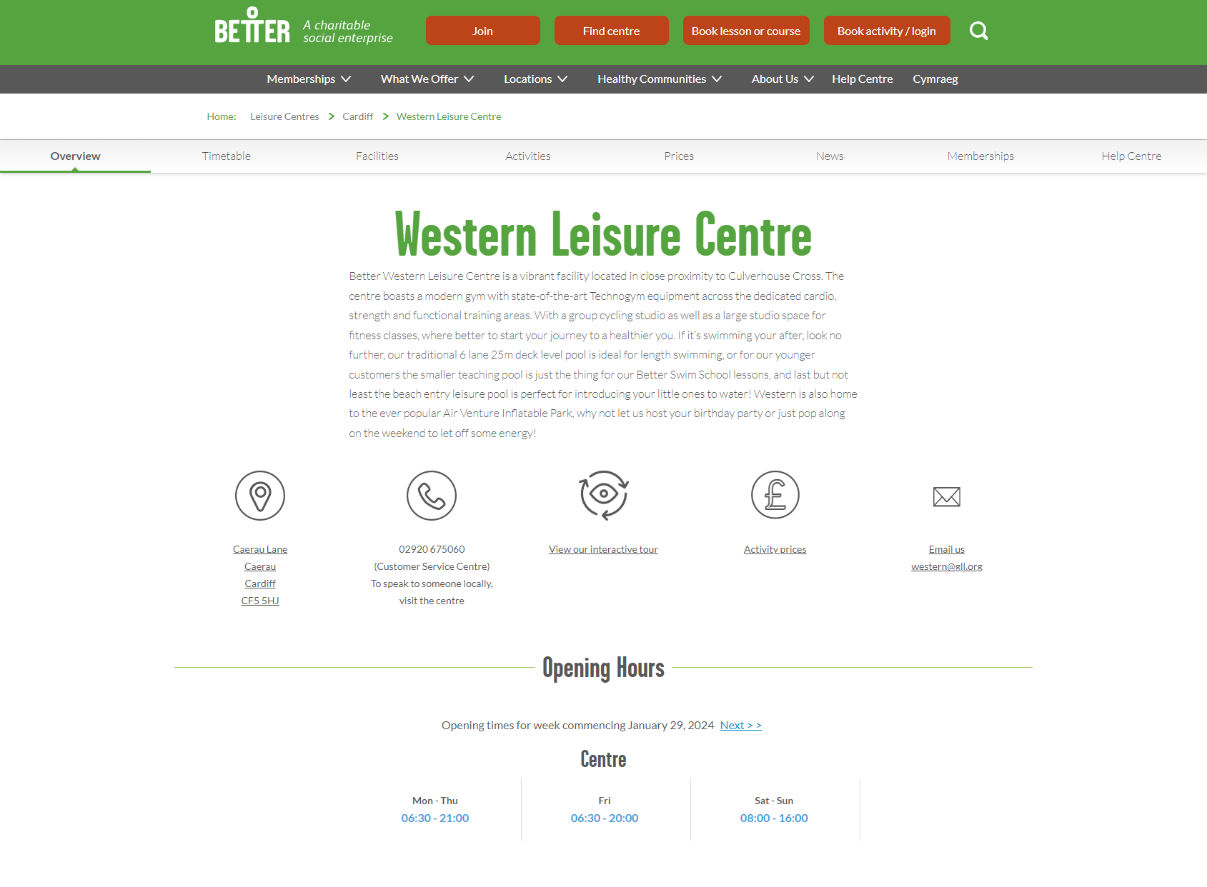 Western Leisure Centre