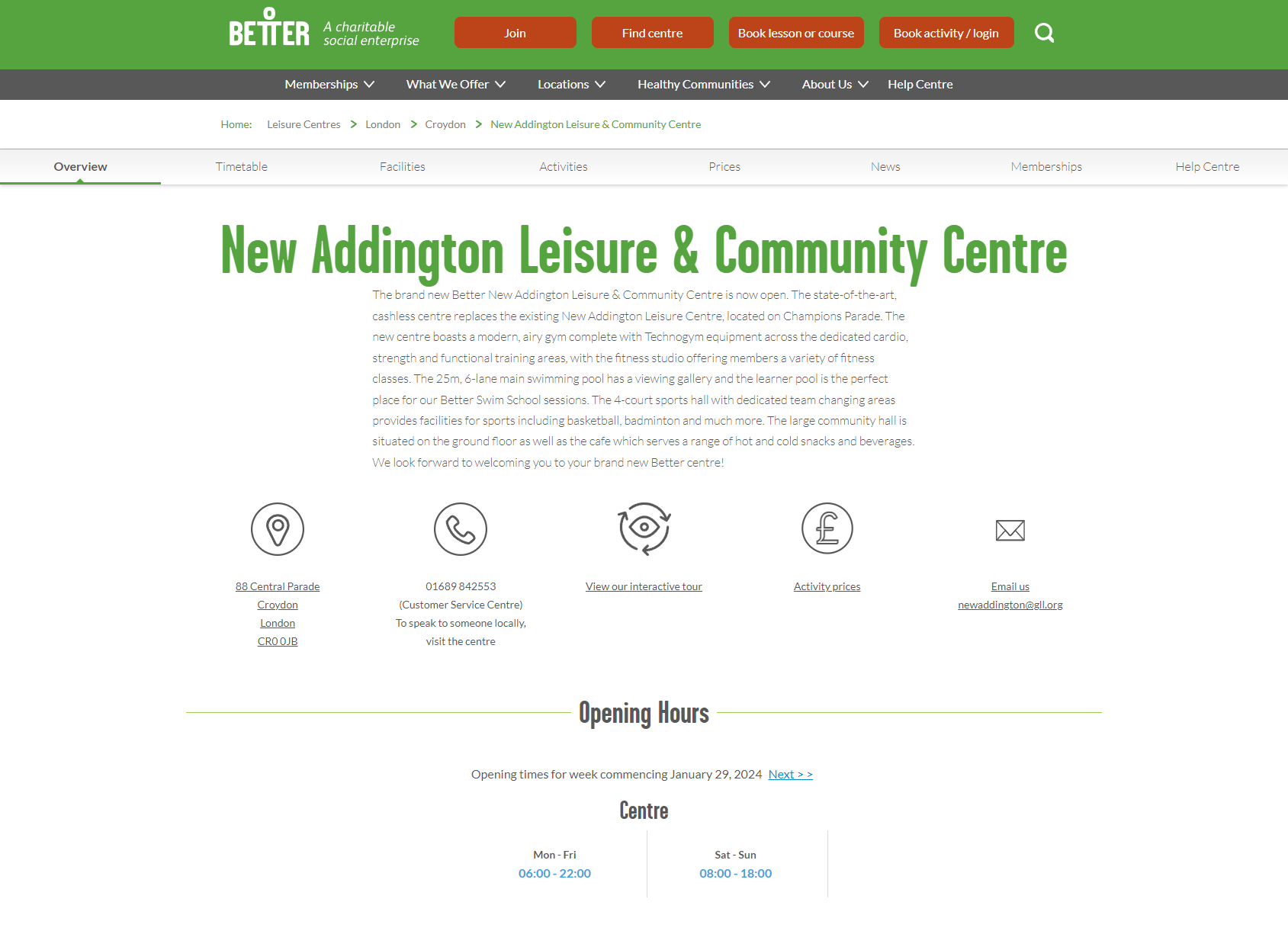 New Addington Leisure & Community Centre