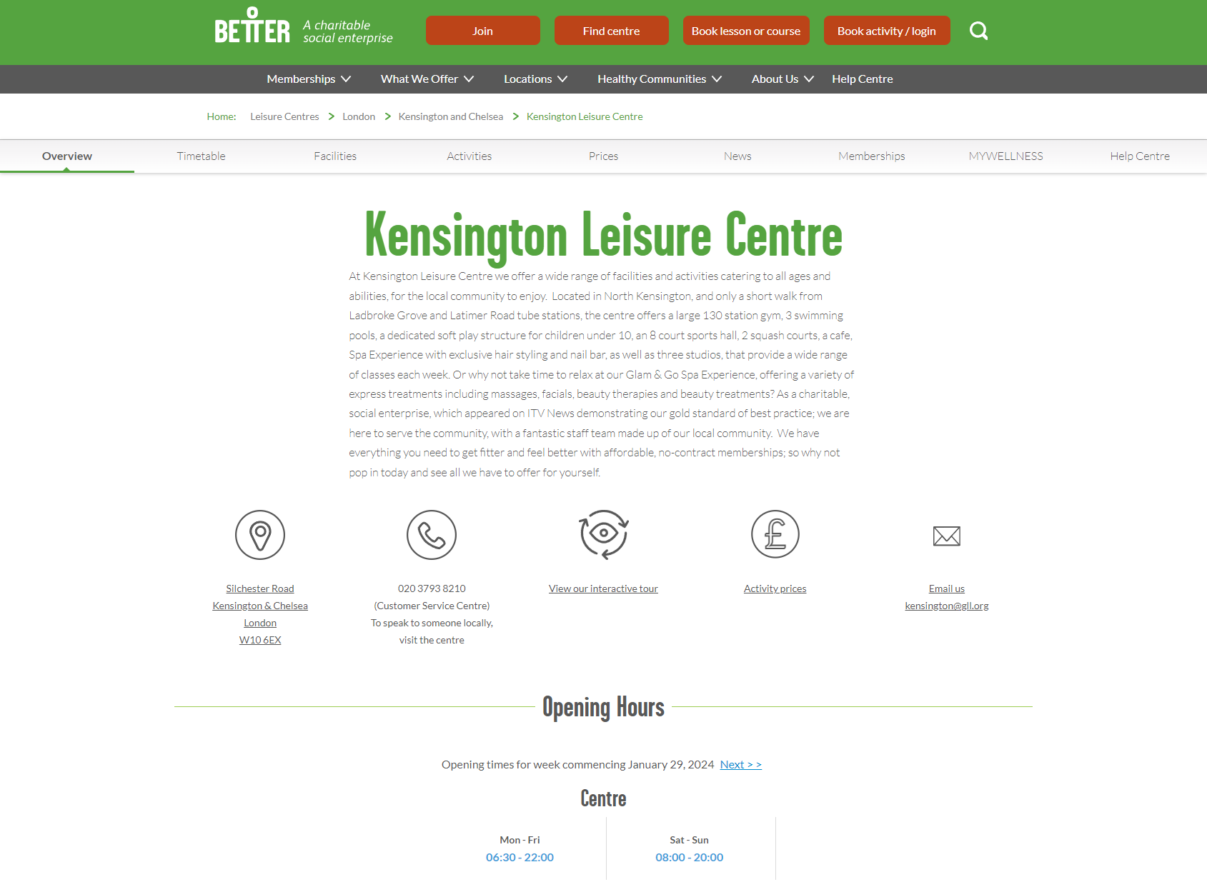 Kensington Leisure Centre