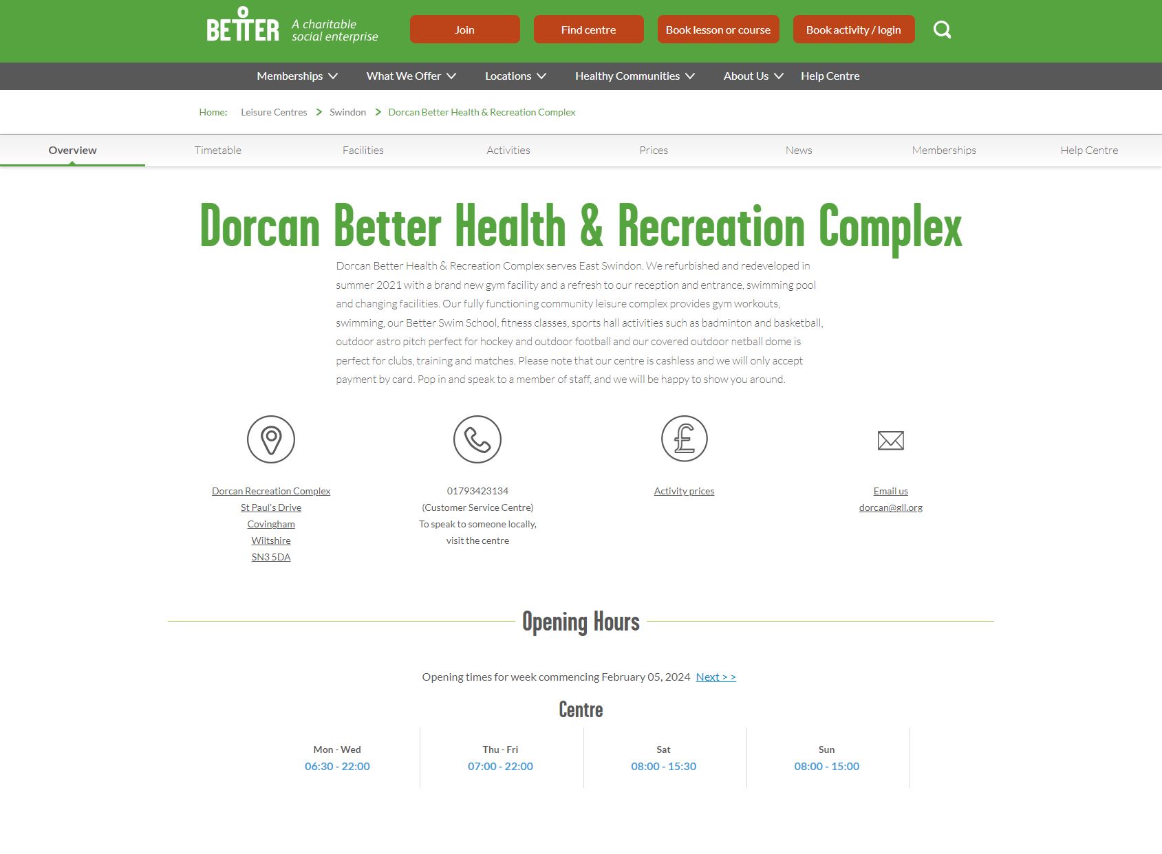 Dorcan Recreation Complex